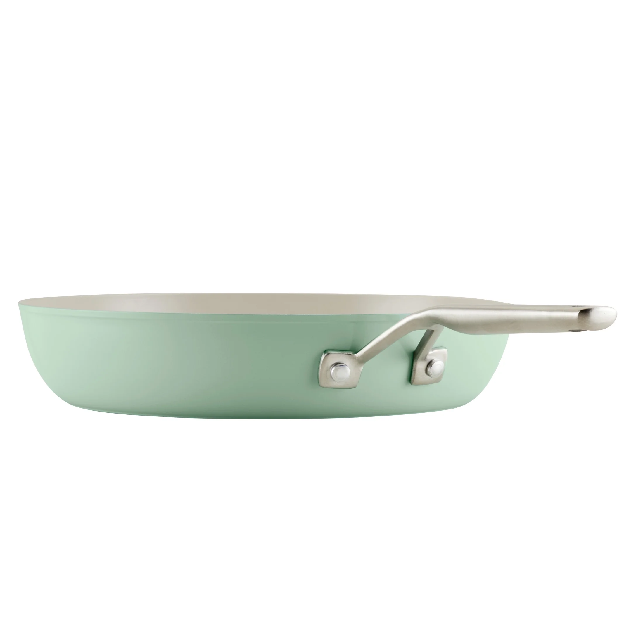 KitchenAid Hard Anodized 10 Pcs Ceramic Nonstick Cookware Pots and Pans Set, Oven Safe to 500��F, Pistachio
