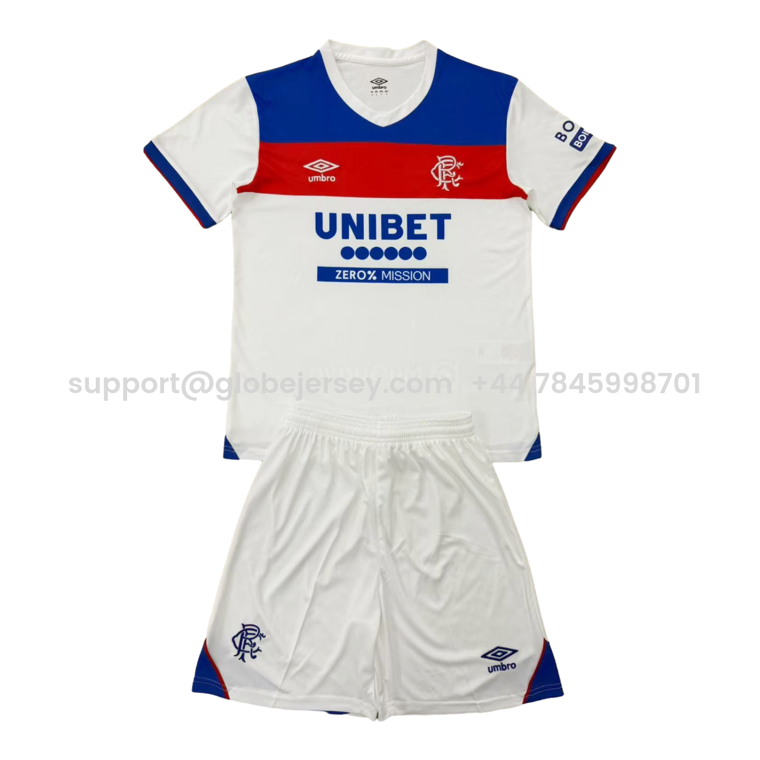 Glasgow Rangers 25-26 Away Men's Adult Jersey Set - Fans Version