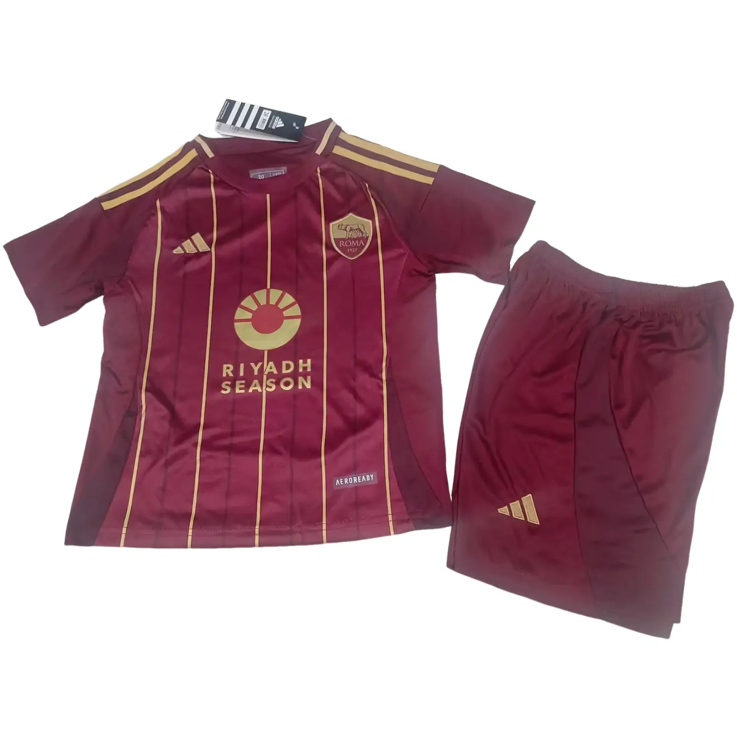 2024/25 AS Roma Home Children's Jersey - Player Edition
