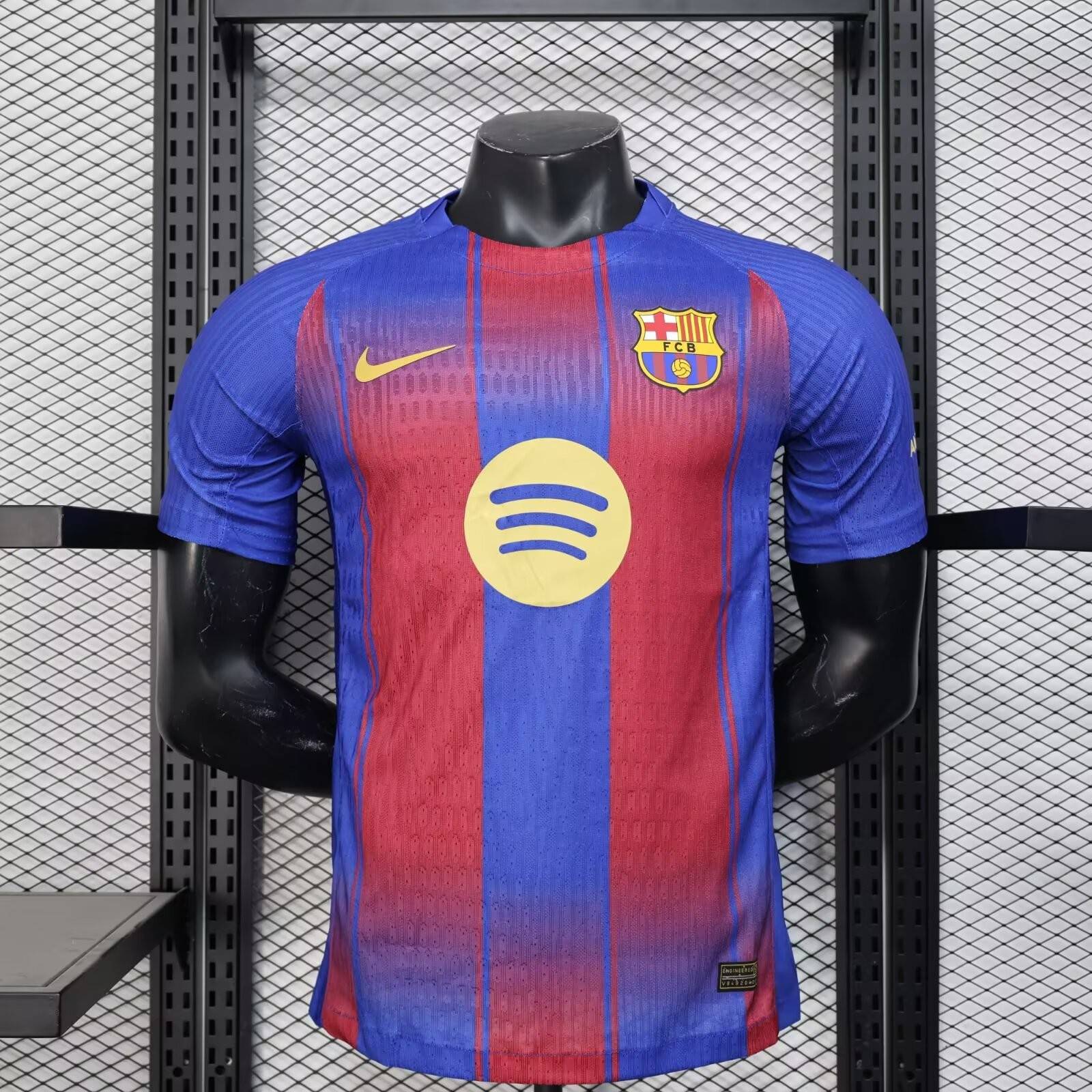 2025/2026 Player Version Barcelona Home Football Shirt 1:1 Thai Quality