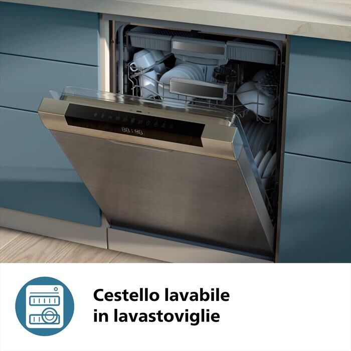 PHILIPS - Friggitrice ad aria AIRFRYER SERIE 3000 NA342/00-Nero