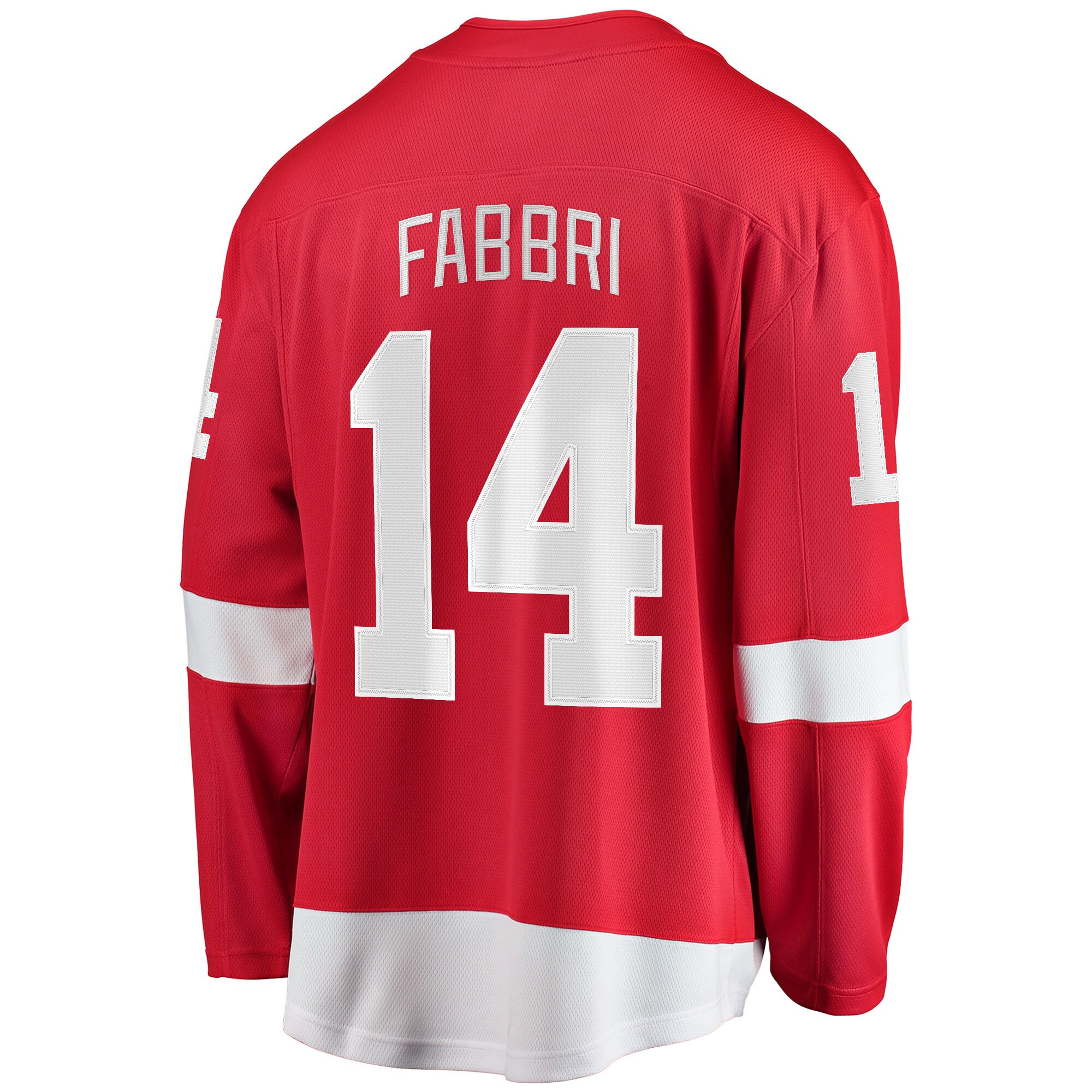 Robby Fabbri Detroit Red Wings Fanatics Home Breakaway   Jersey – Red