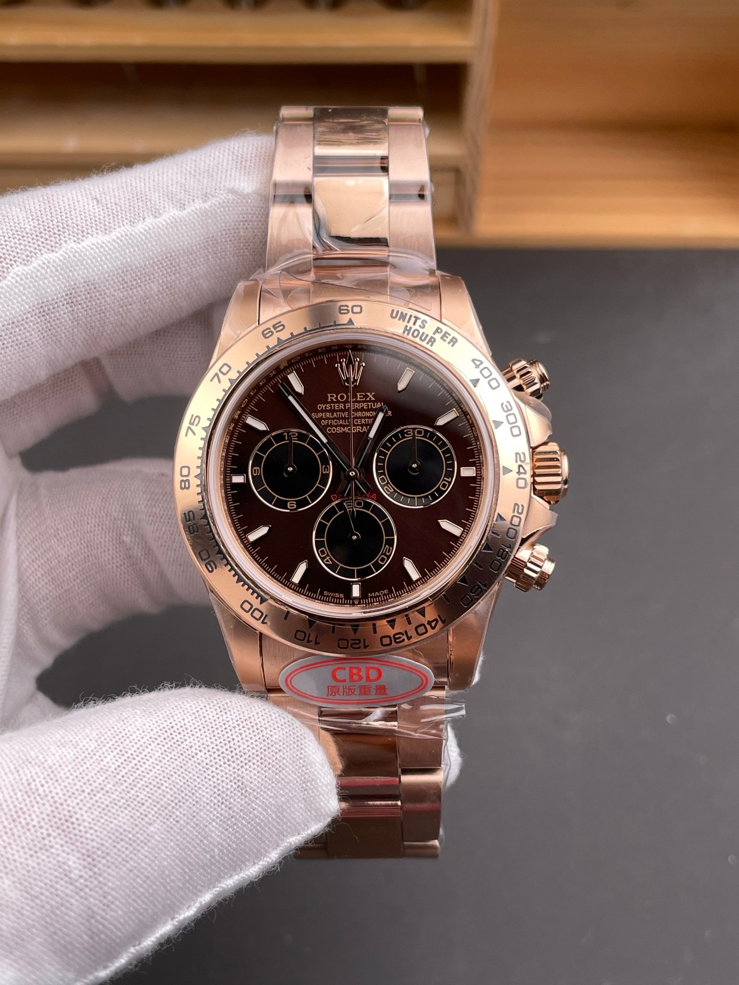 Rolex Daytona Chocolate Rose Gold