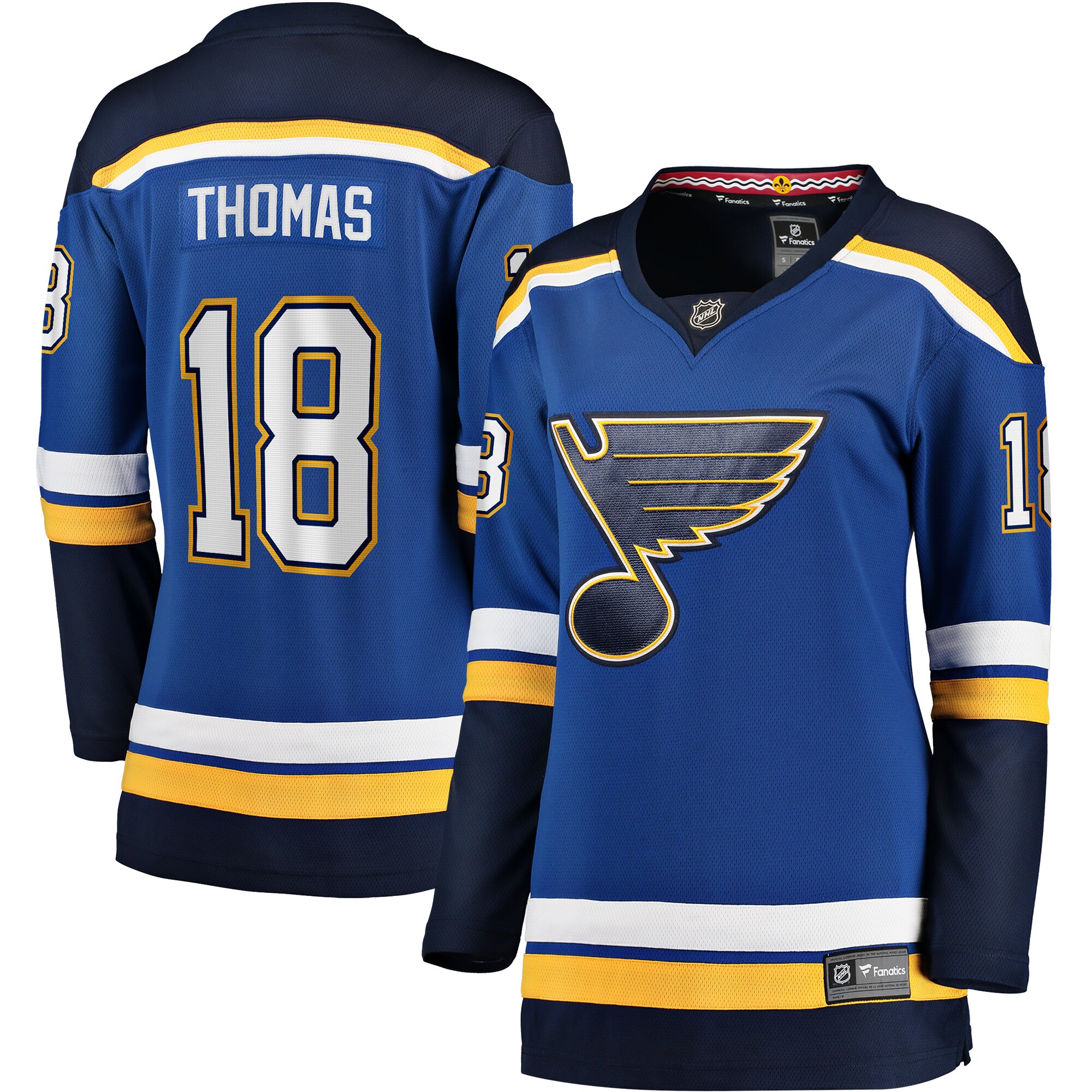 Robert Thomas St. Louis Blues Fanatics Women’s Home Breakaway   Jersey – Blue