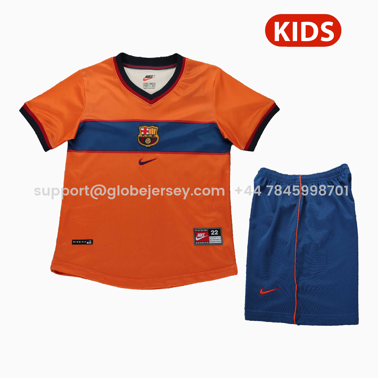 Retro Barcelona 1998-99 Third Kids Kit