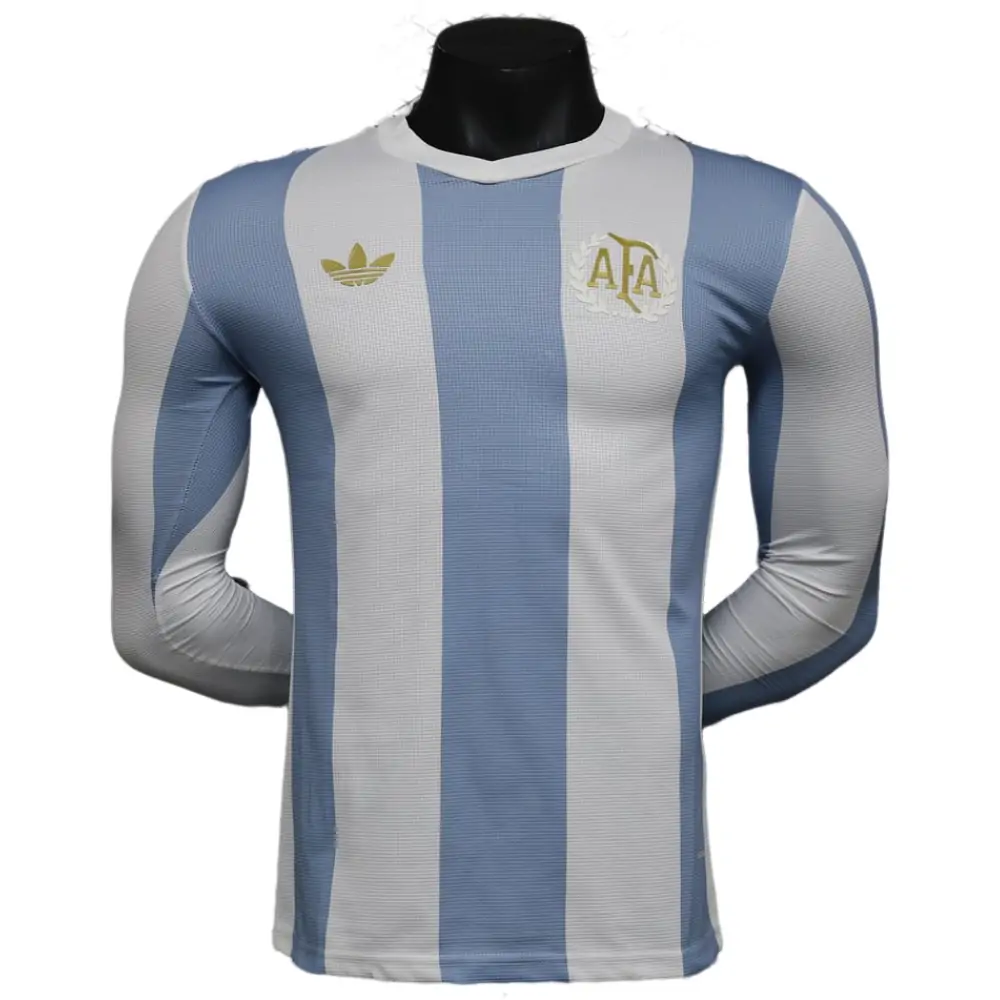 2024-25 Argentina Anniversary Edition Long Sleeve Jersey - Player Edition