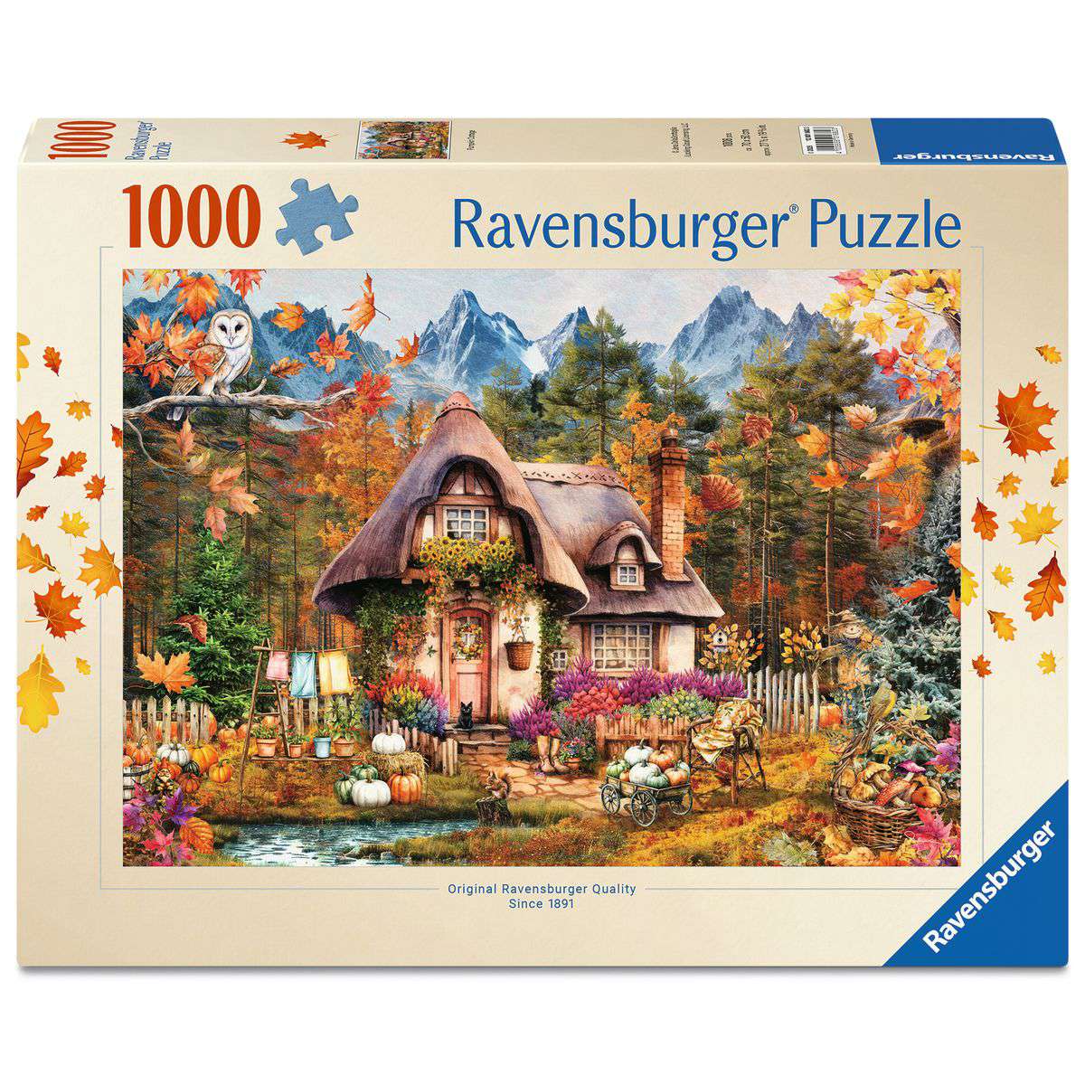 Pumpkin Cottage - 1000 Piece Jigsaw Puzzle (Ravensburger)