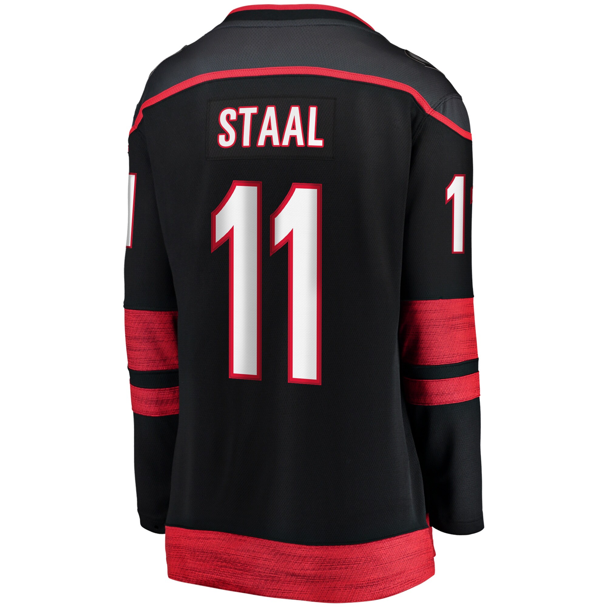 Jordan Staal Carolina Hurricanes Fanatics Women’s Home Captain Patch Breakaway   Jersey – Black