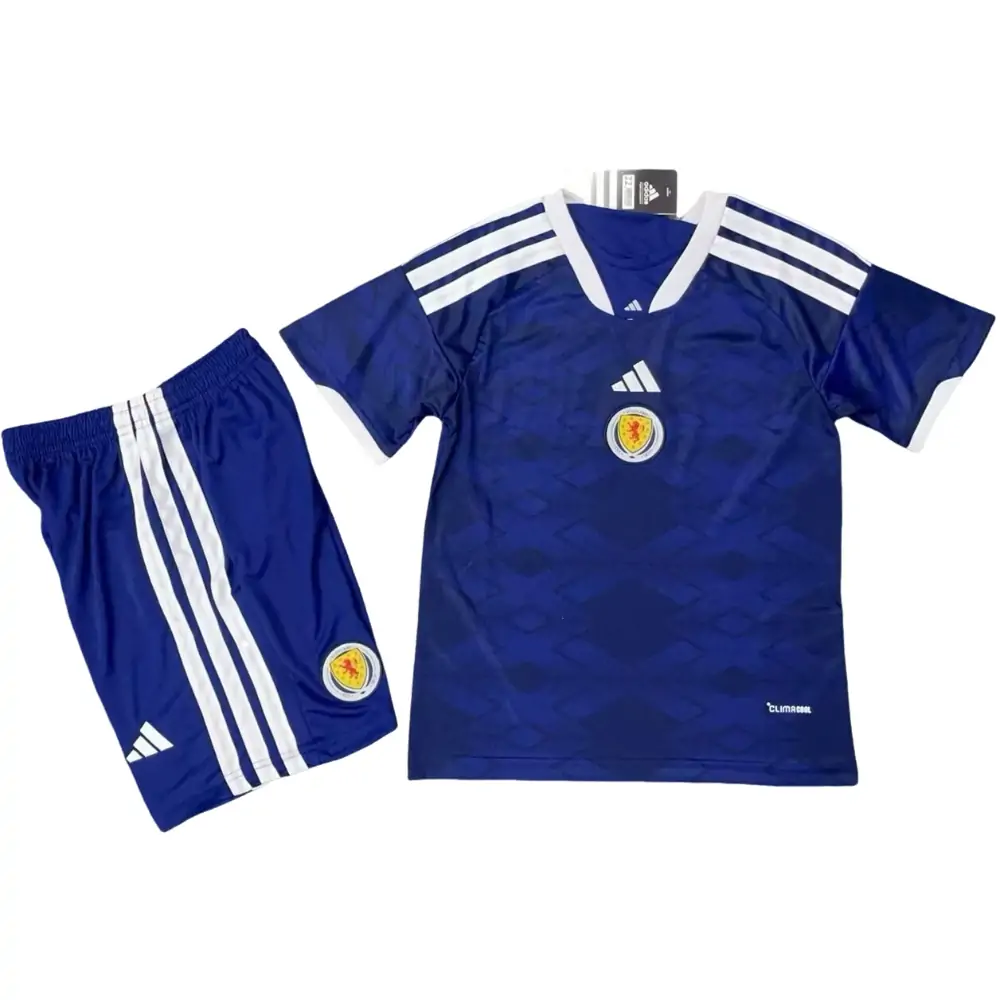 2026 Wofld Cup Scotland Home Jersey Children's suit - Fans Edition