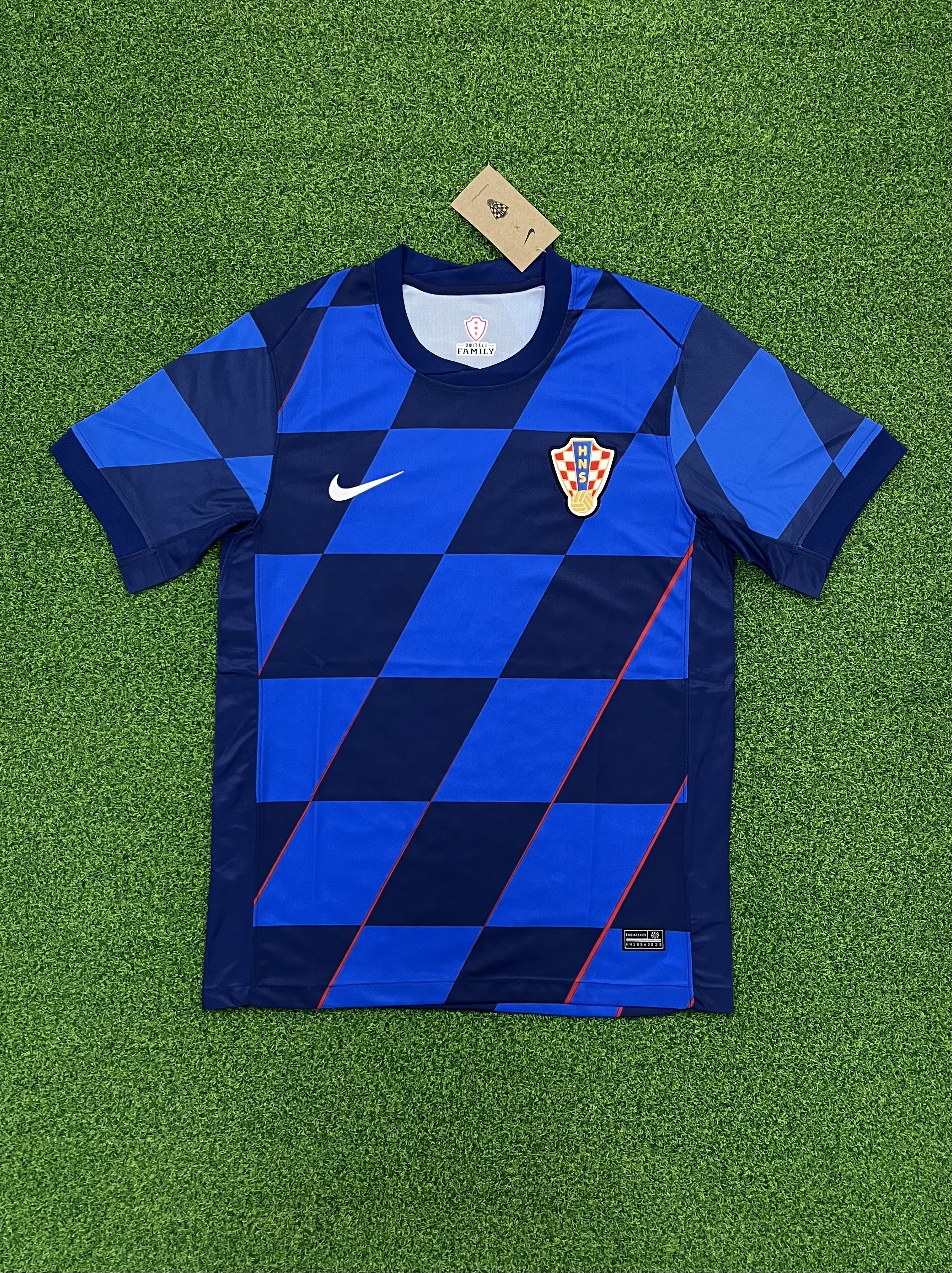 2425 Croatia away   jersey...Player embroidery version