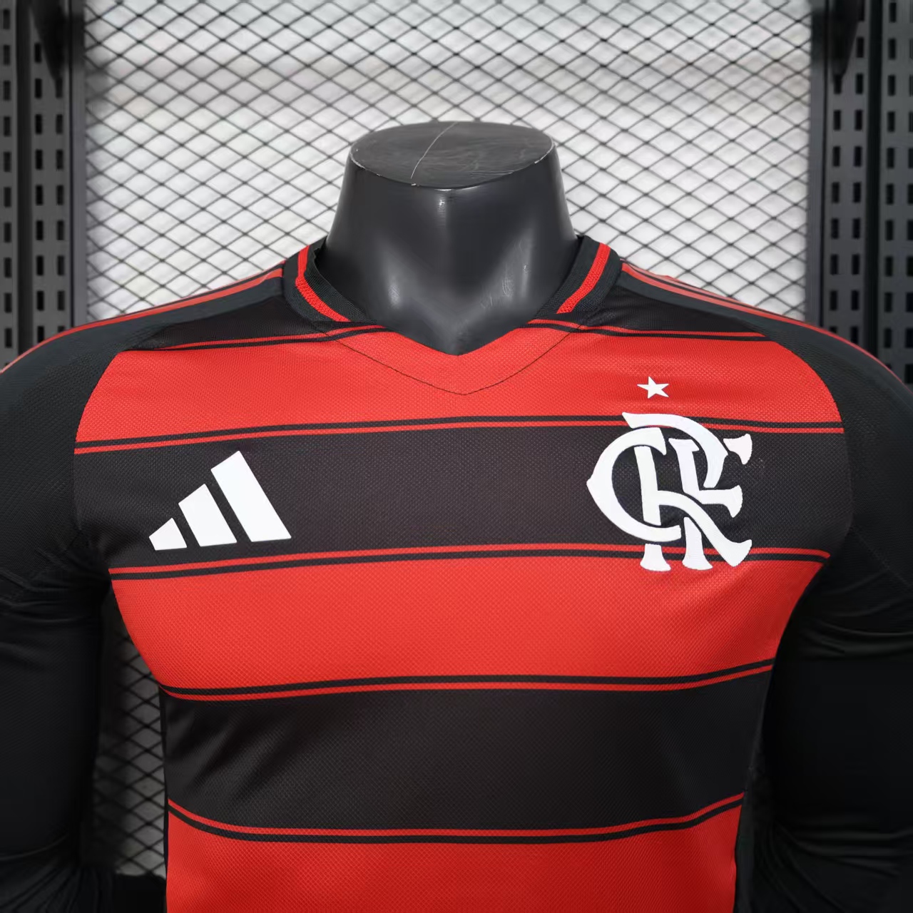 2025-26 Flamengo Long Sleeve - Jersey - Player Edition