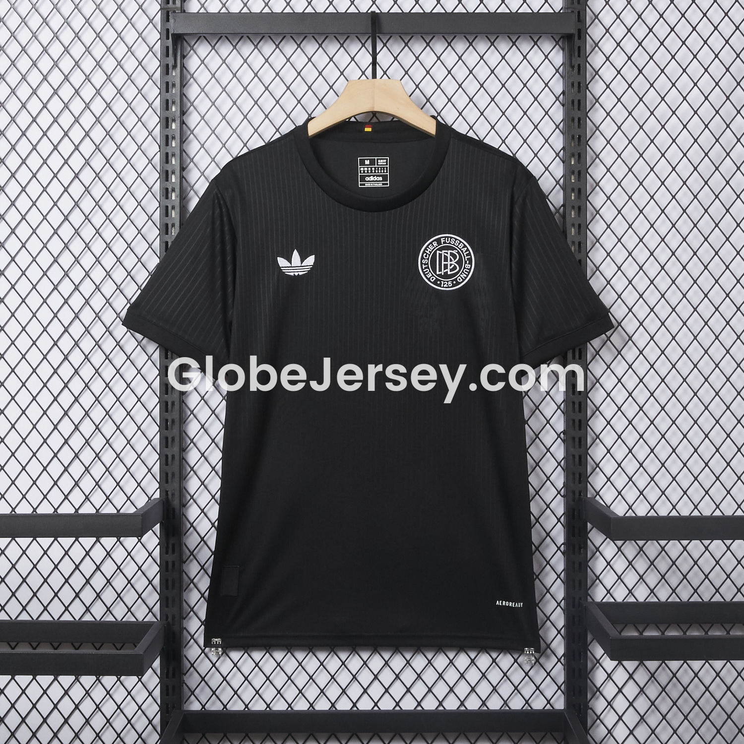 Germany 2025 Black 125-Year Anniversary Commemorative Edition Jersey - Fans Version