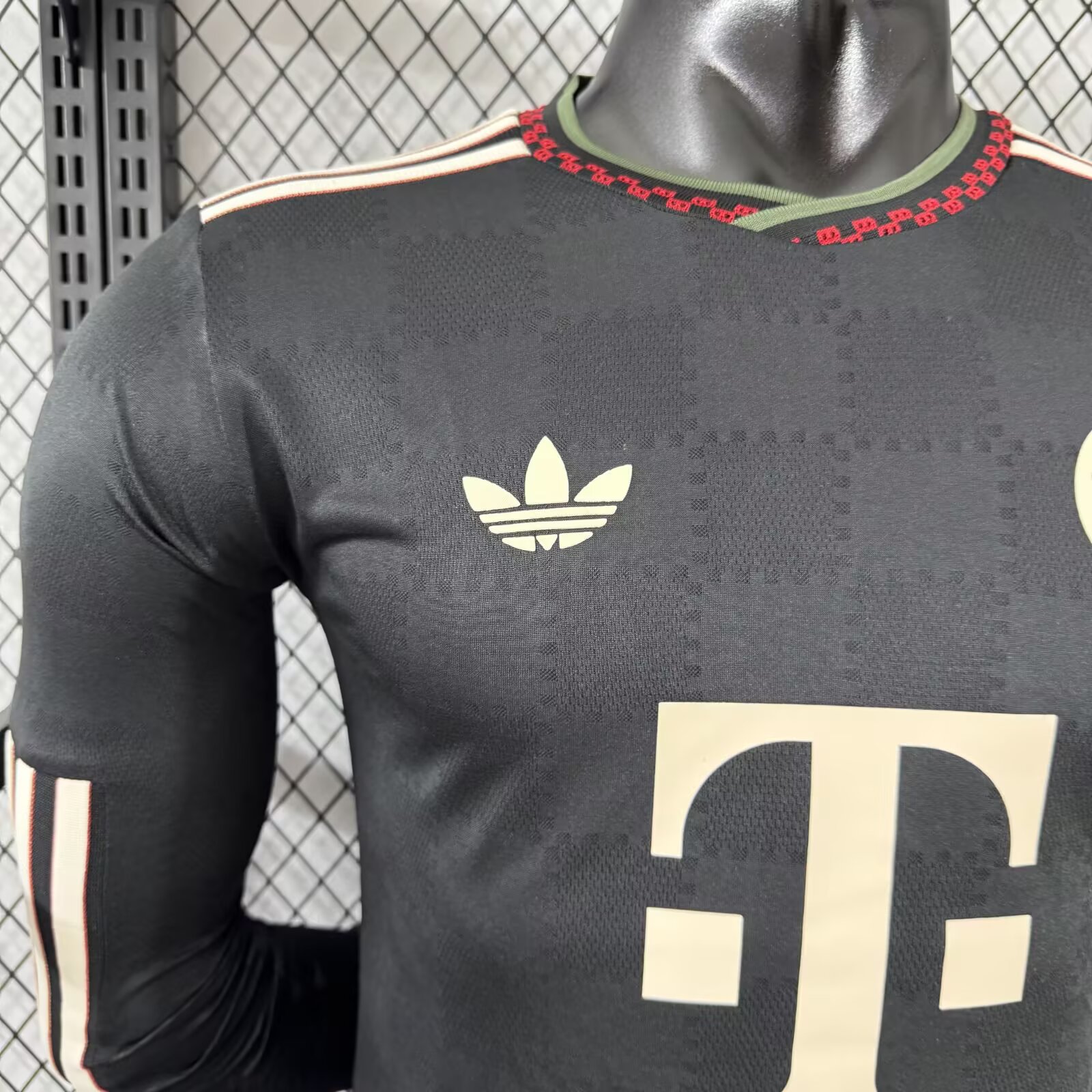 2025-26 Bayern Munich Second Away Long Sleeve Shirt - Player Version