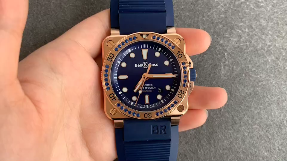 【Super Clone】Bell Ross BR 03 92-D-BL-ST/SRB Blue