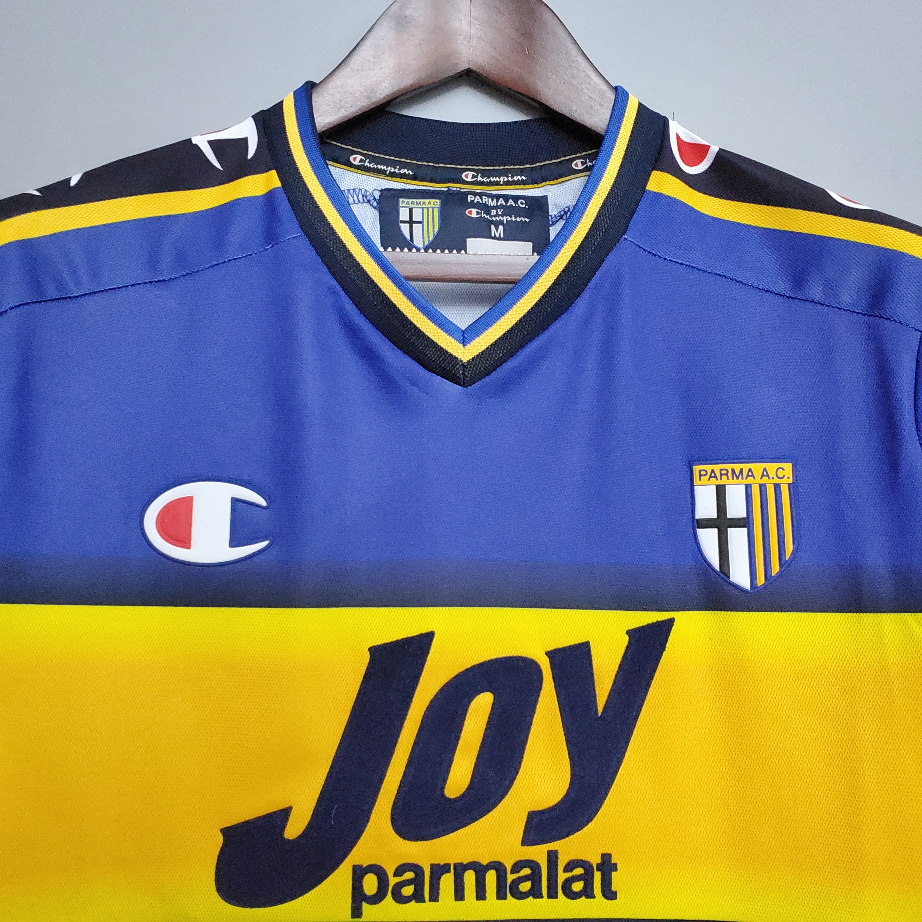 2001/02 Parma Home Retro Jersey 1:1 Thai Quality