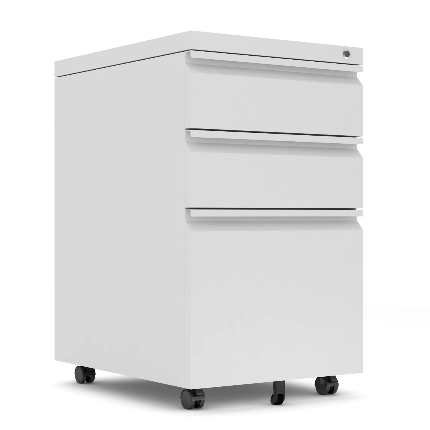 SUPEER White Metal Lateral File Cabinet with Lock, Large Capacity Metal Storage File Cabinet for Letter/Legal A4 Size, Wide File Cabinet for Office Home, Assembly Required