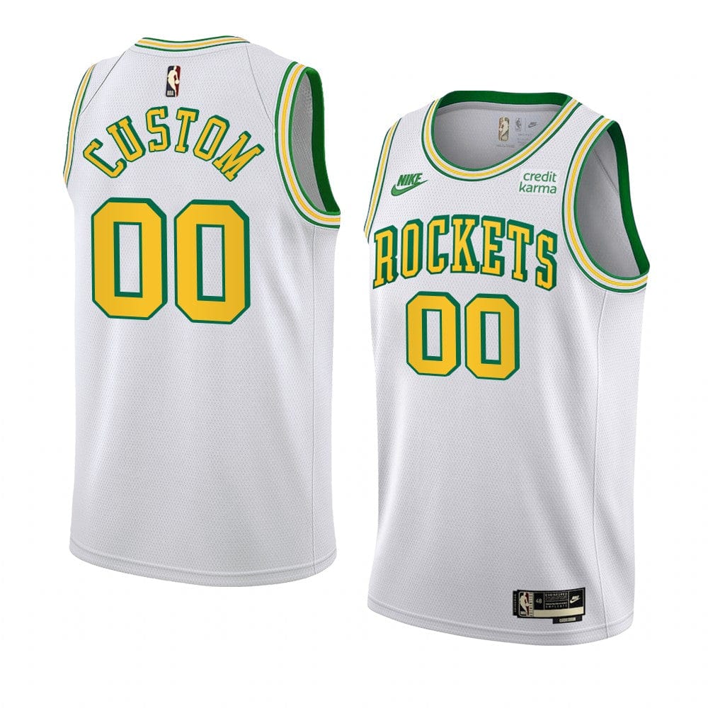 Custom Houston Rockets 2022-23 Classic Jersey