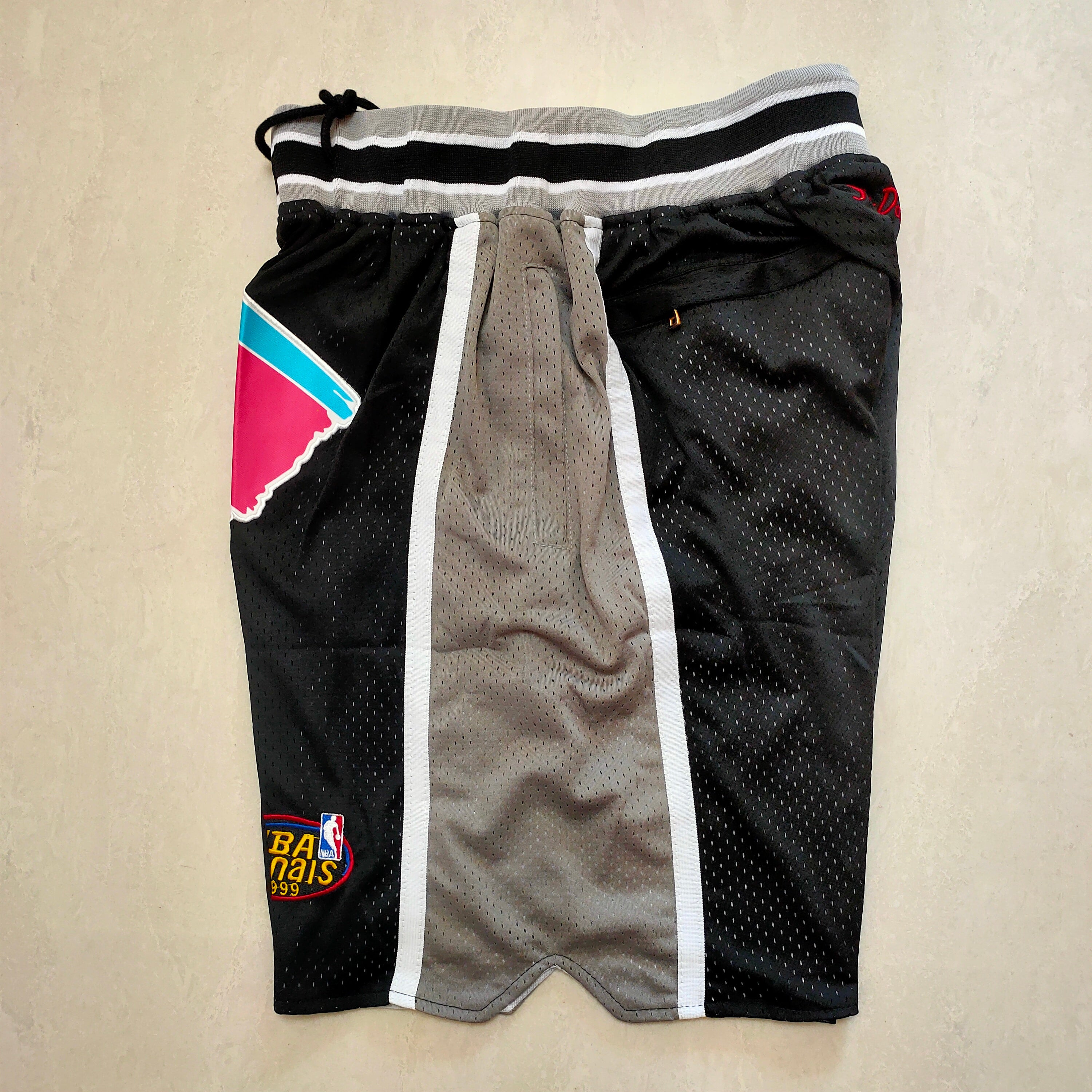 San Antonio Spurs new black pocket pants