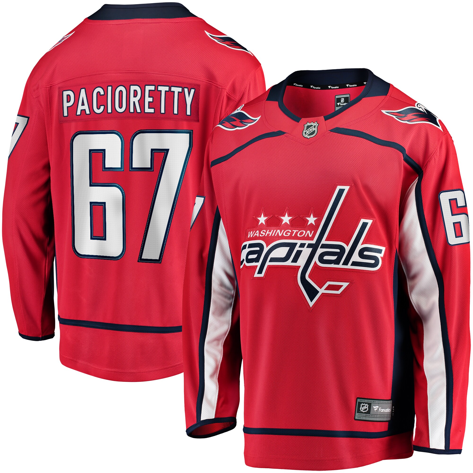 Max Pacioretty Washington Capitals Fanatics Home Breakaway   Jersey – Red
