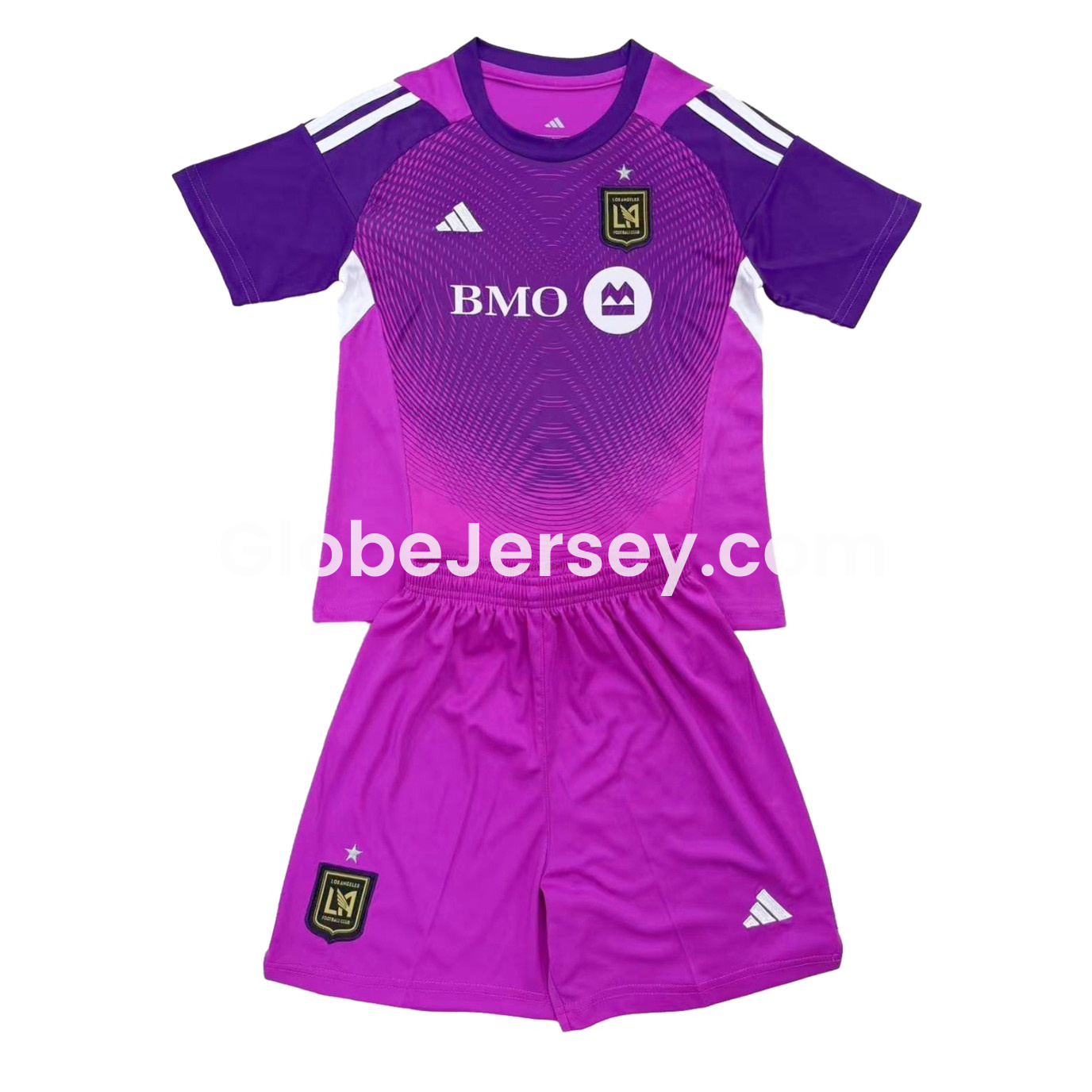 Los Angeles FC 2025 Purple Goalkeeper Men's Adult Jersey Set - Fans Version