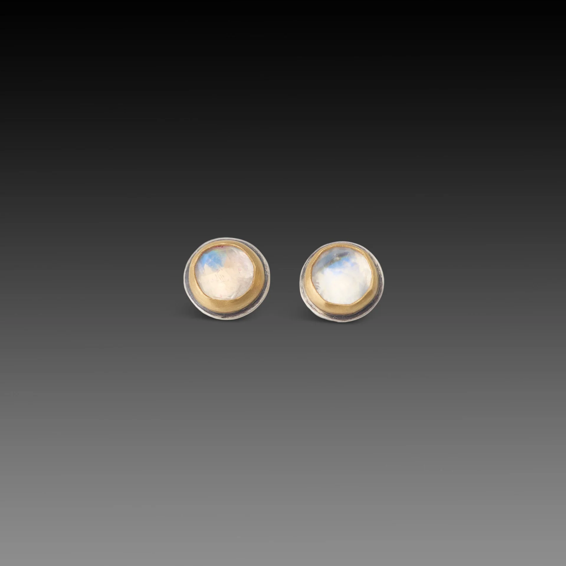 Moonstone Stud Earrings