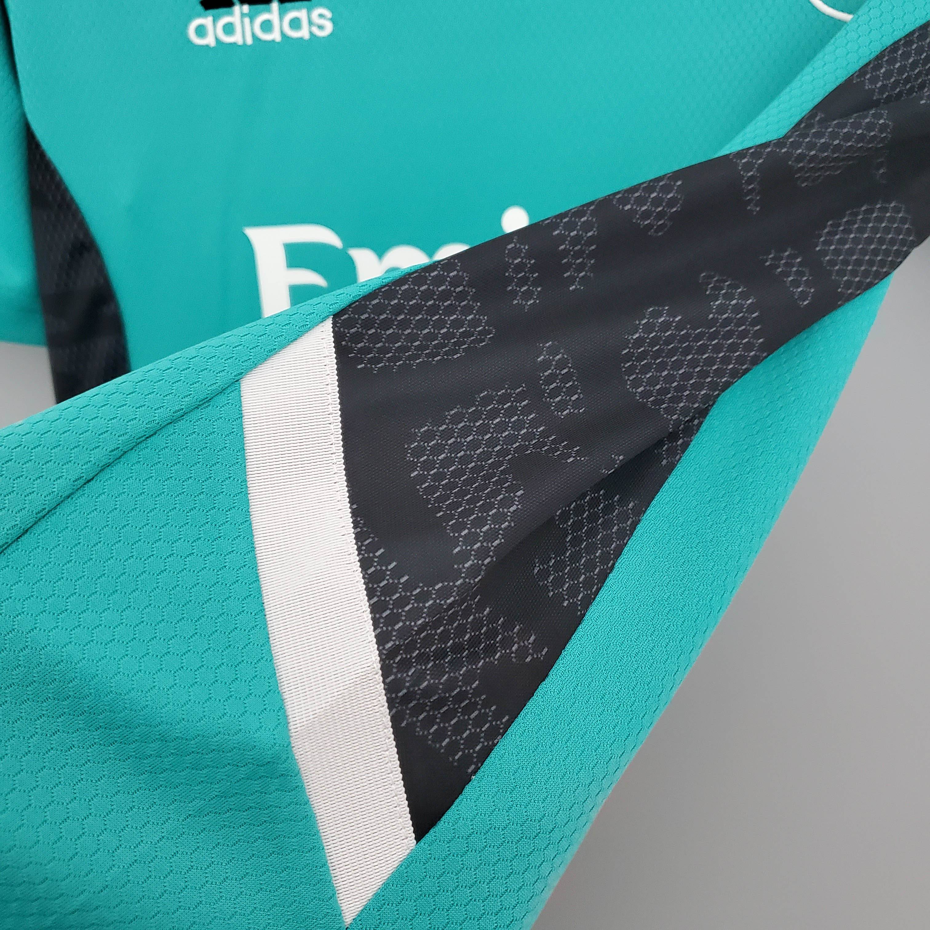 2021/2022 Real Madrid Training Wear Football Shirt Green