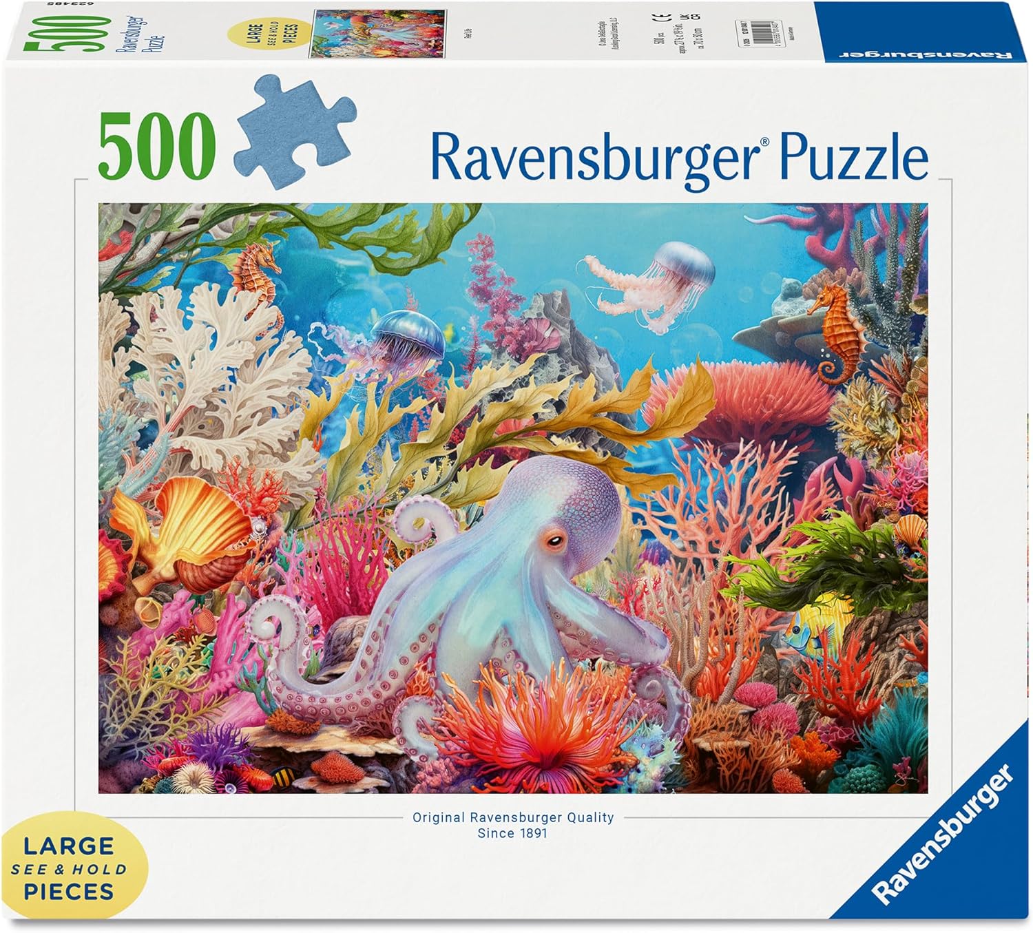 Coral Reef - 500 XL Piece Jigsaw Puzzle (Ravensburger)
