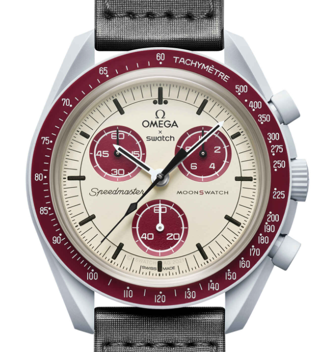 【Super Clone】Swatch x Omega SO33M101 Bioceramic Moonswatch Mission to Pluto