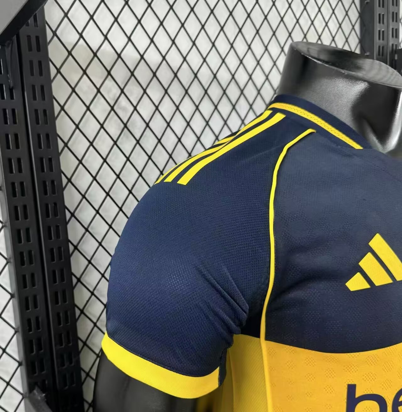 25-26 Boca Home Black Shirt - Player Edition
