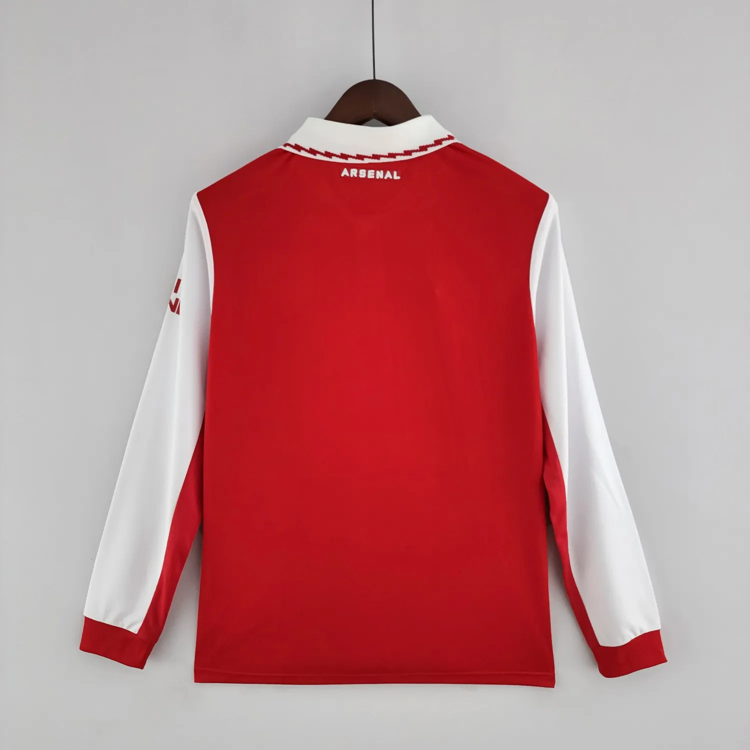 2022-2023 Arsenal Home Red Long Sleeve Jersey