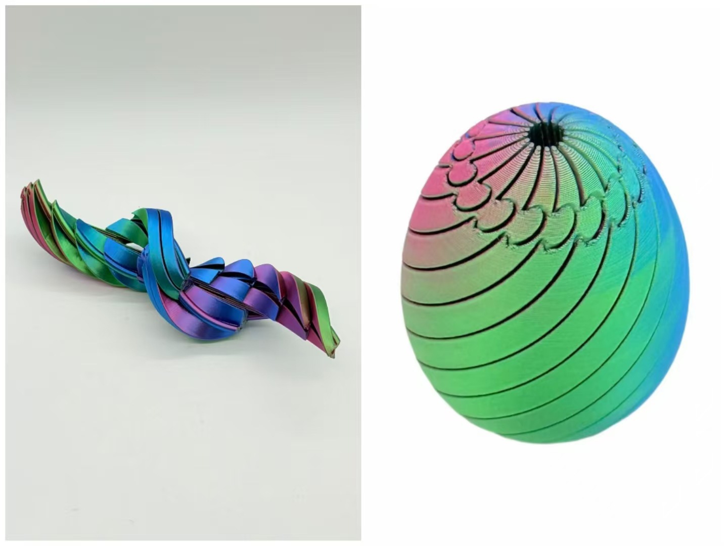 Retractable rolling 3D stress ball