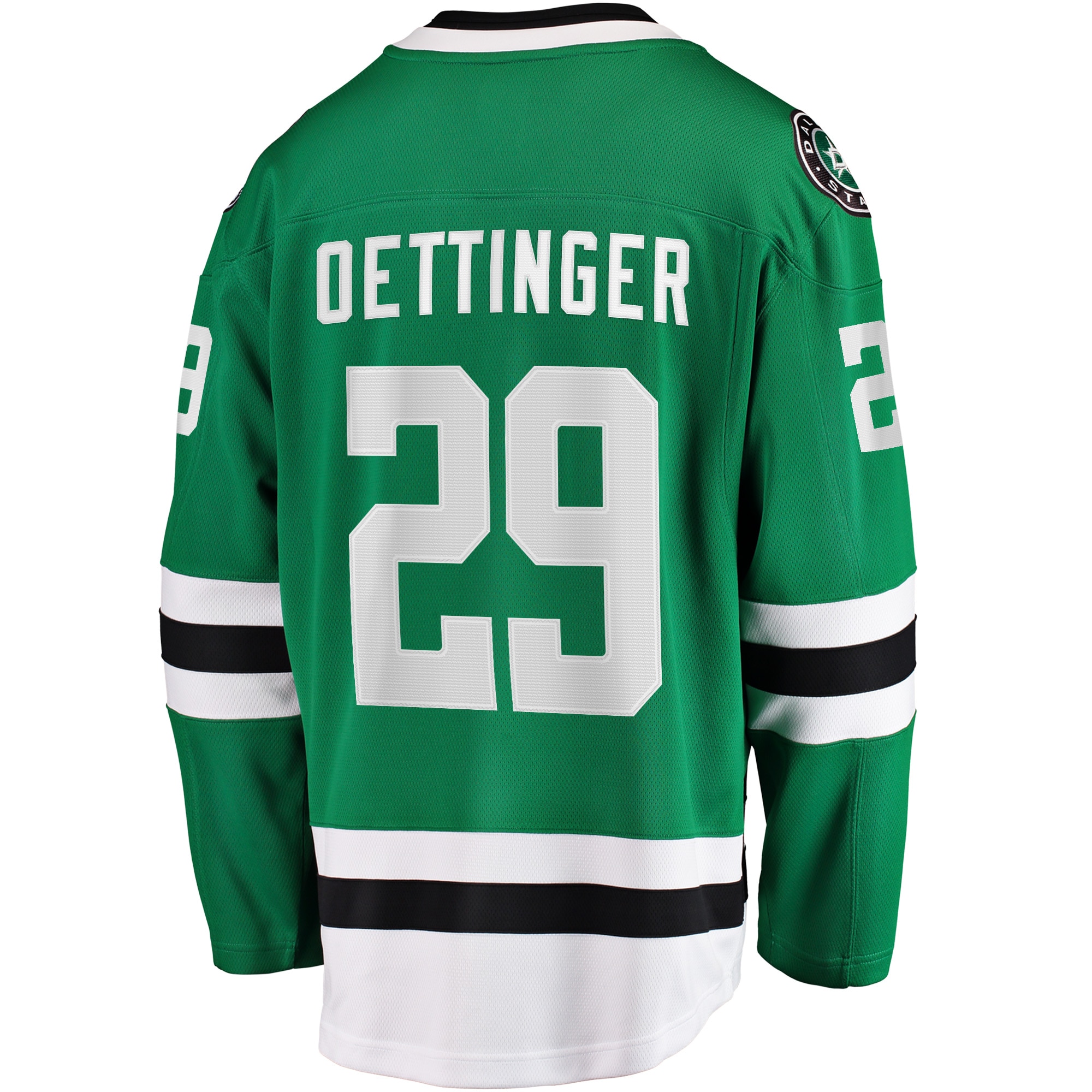 Jake Oettinger Dallas Stars Fanatics Home Breakaway   Jersey – Kelly Green