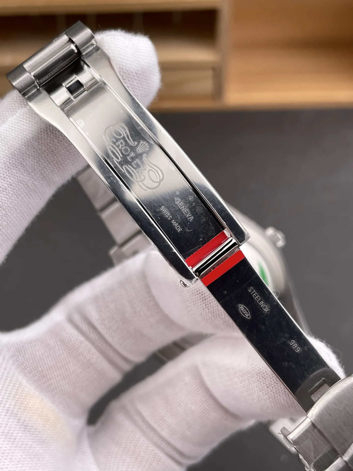 Rolex Oyster Perpetual Silver 41mm
