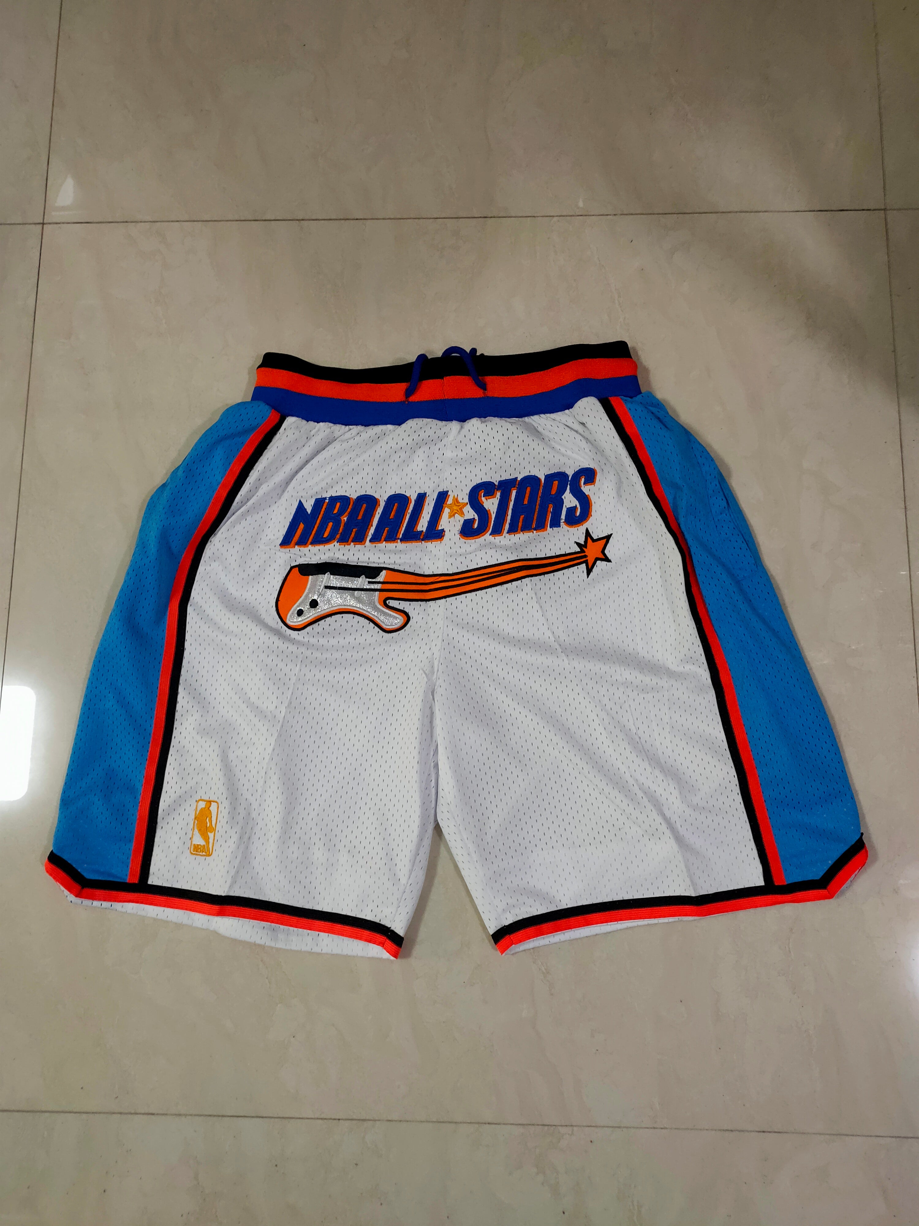 All-Star White Juston Retro Shorts