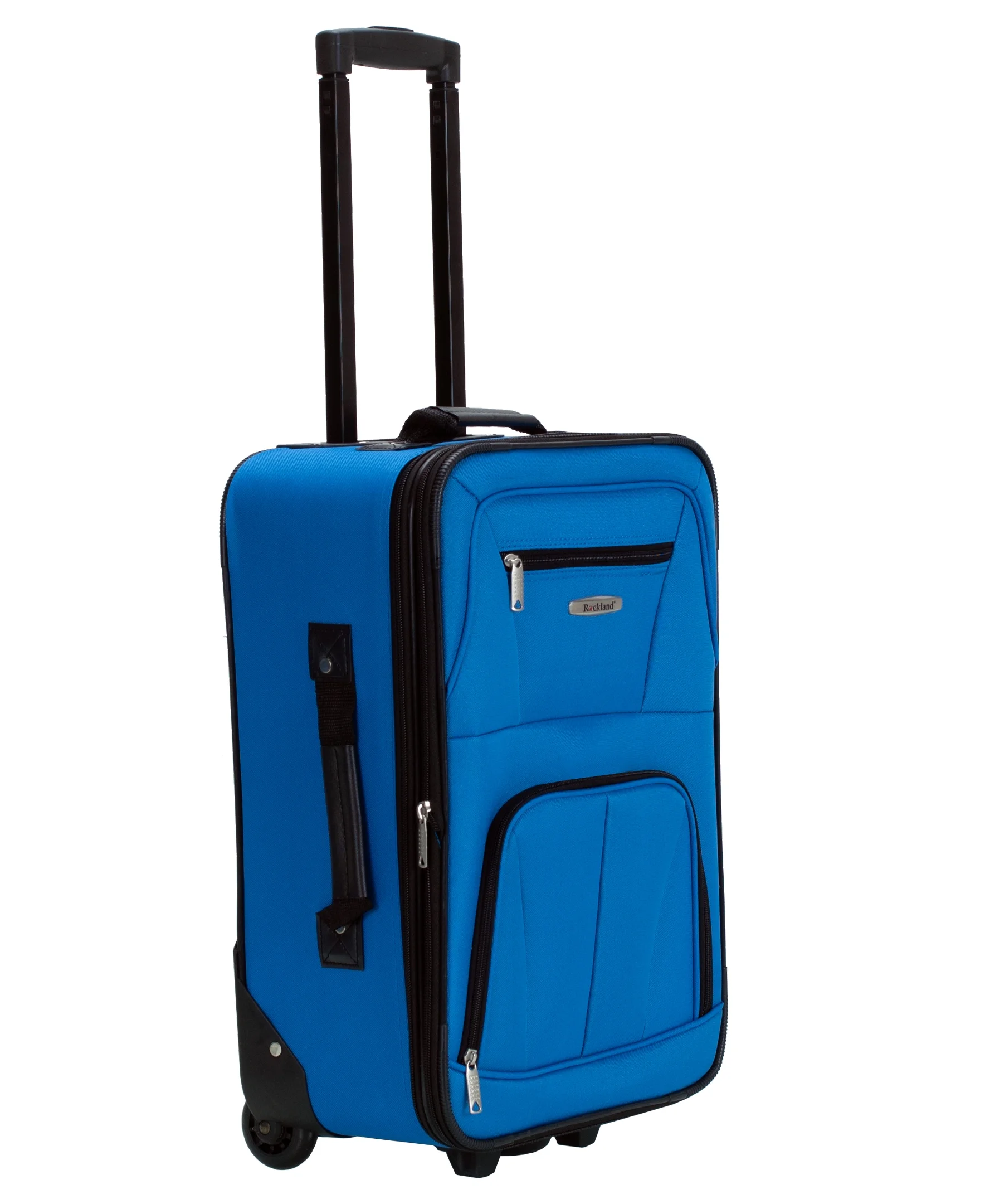 Rockland Luggage Journey 4 Piece Softside Expandable Luggage Set, F32