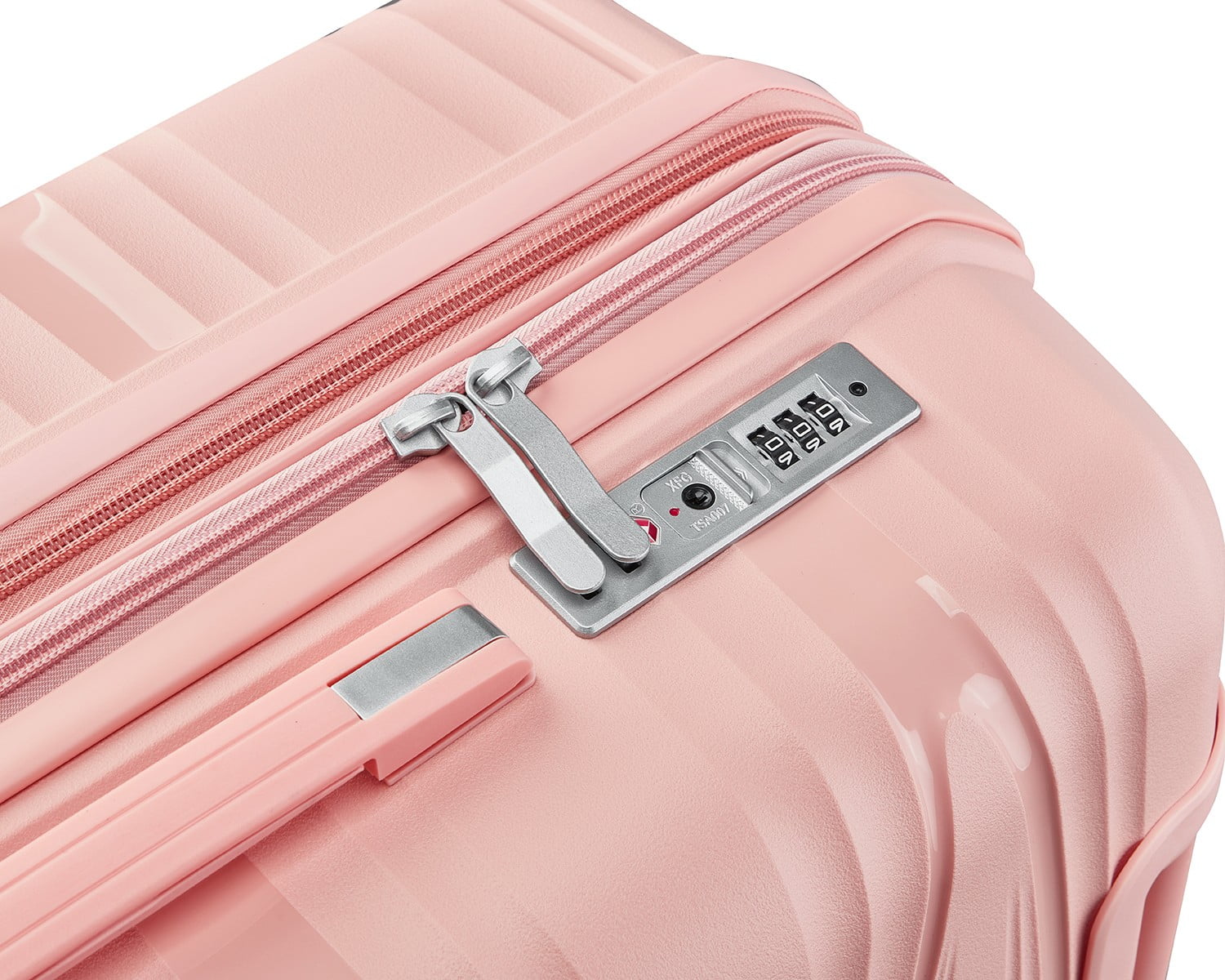 4 Piece Luggage Set Expandable Hardshell Travel Luggage Sets 8 Spinner Wheel Suitcase Wheels TSA Lock Suit Case, PP Lightweight & Durable wheels Upright Suitcase, 14/20/24/28 Inch