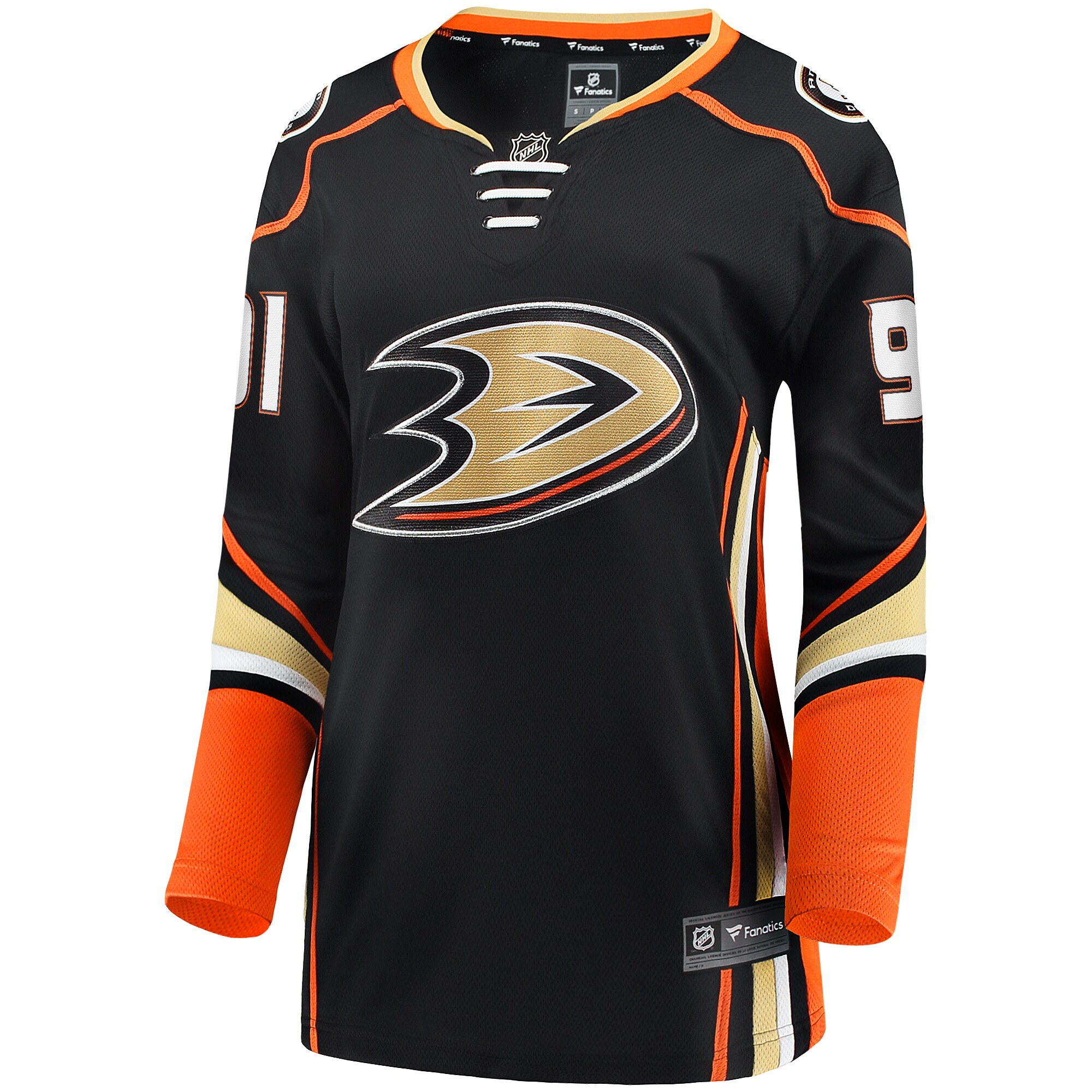 Leo Carlsson Anaheim Ducks Fanatics Women’s Home Breakaway  Jersey – Black