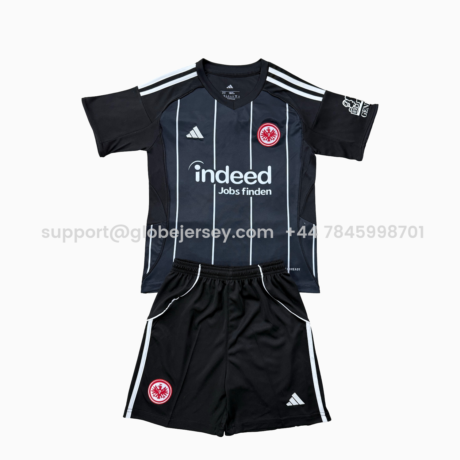 Frankfurt 25-26 Champions League Home Men's Adult Jersey Set - Fans Version
