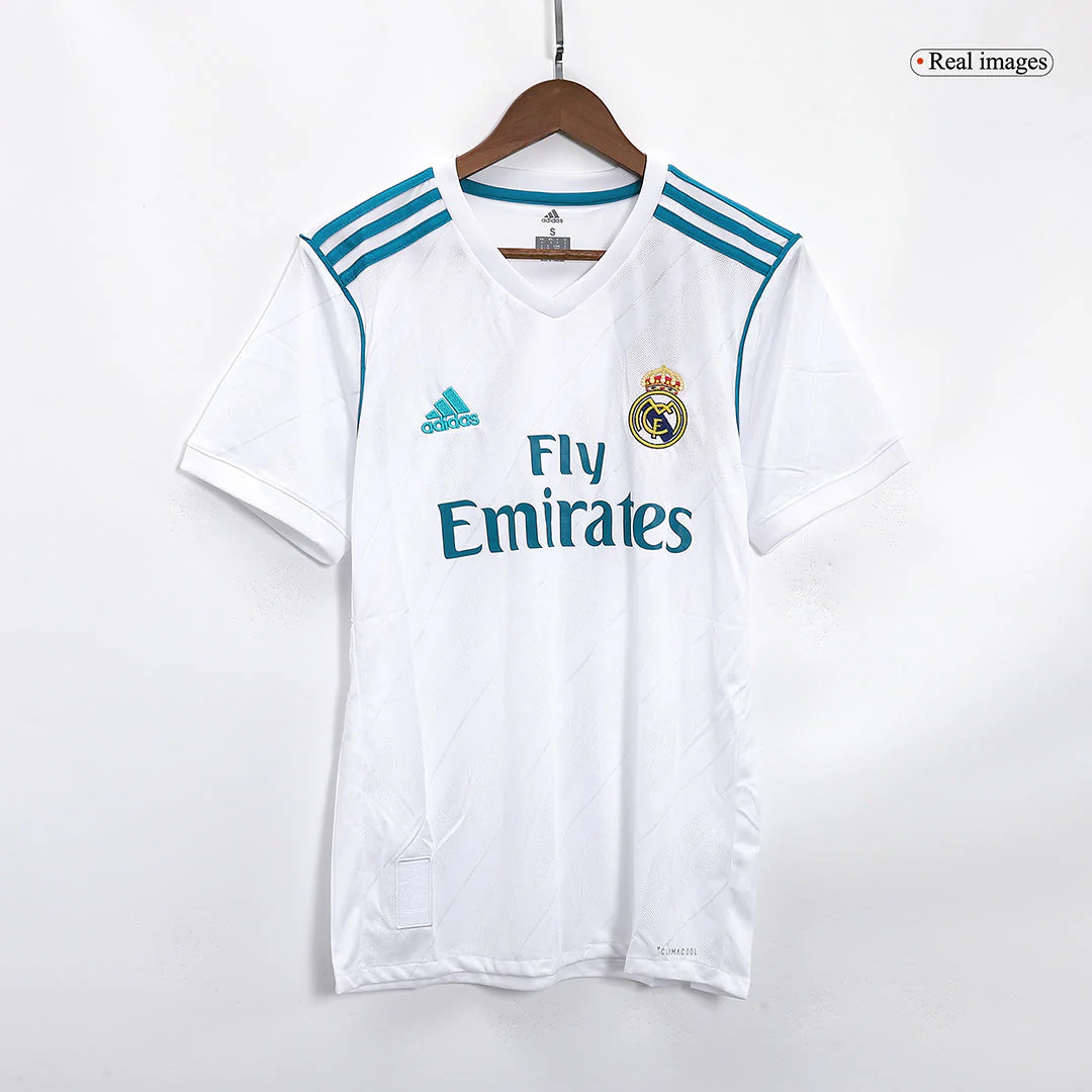 RONALDO #7 Retro 2017/18 Real Madrid Home Soccer Jersey
