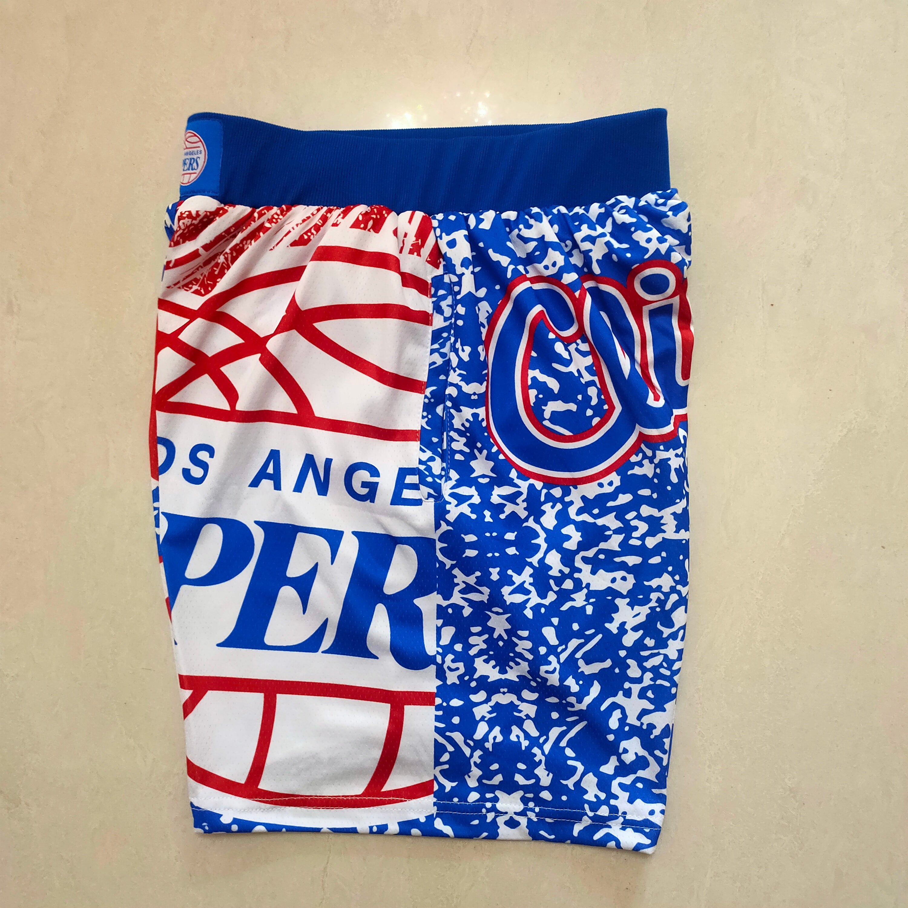 Los Angeles Clippers MitchellNess large team logo sports pants