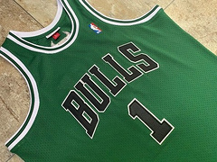 Derrick Rose Chicago Bulls Green 1 MN