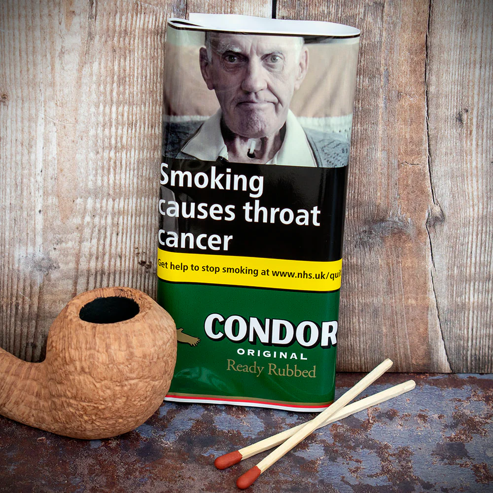 Condor Ready Rubbed Pipe Tobacco (Floral, Fruit) - 50g Pouch