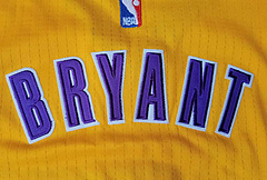 Los Angeles Lakers Kobe Bryant Yellow 24 MN