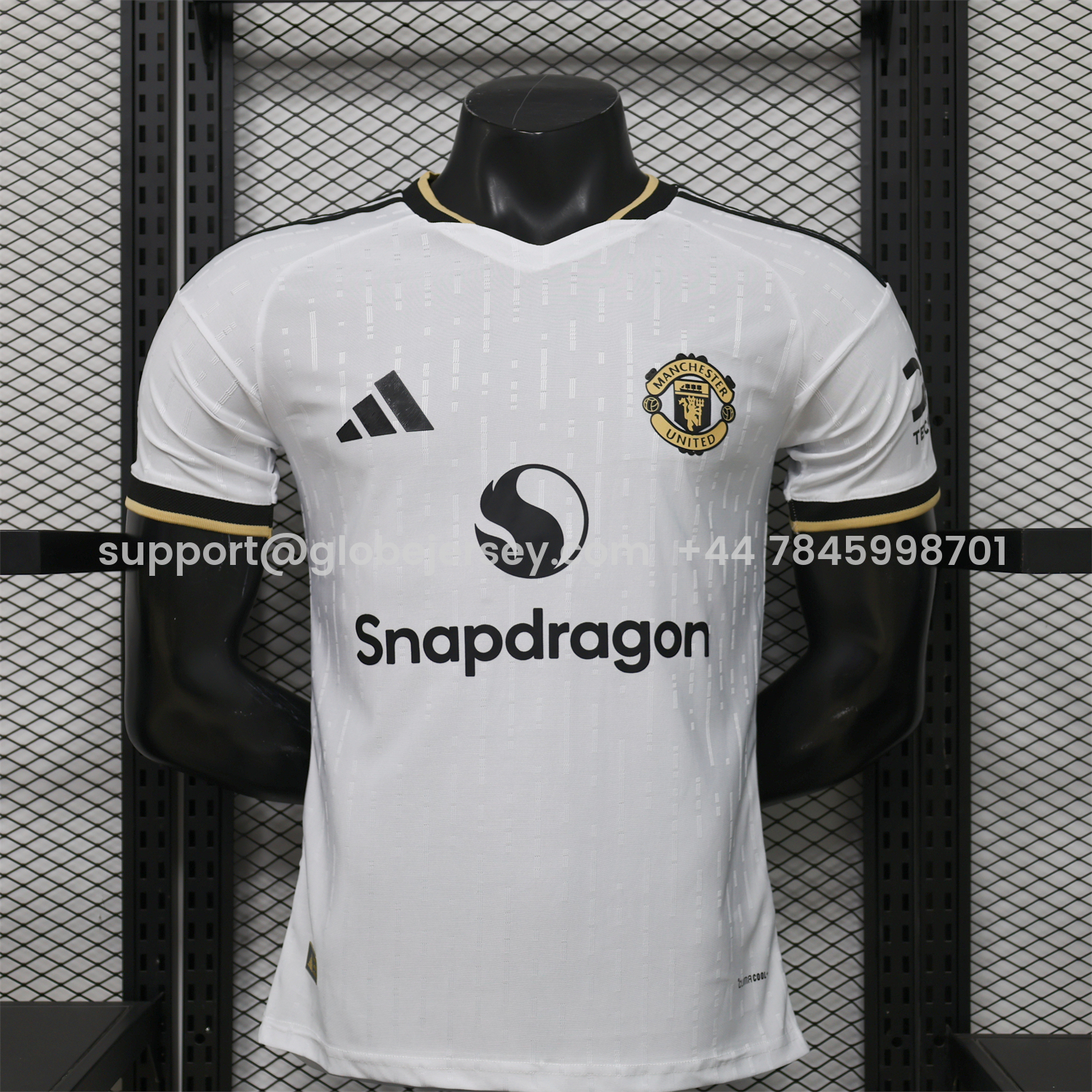 Manchester United 26-27 Snapdragon White Special Jersey - Player Version