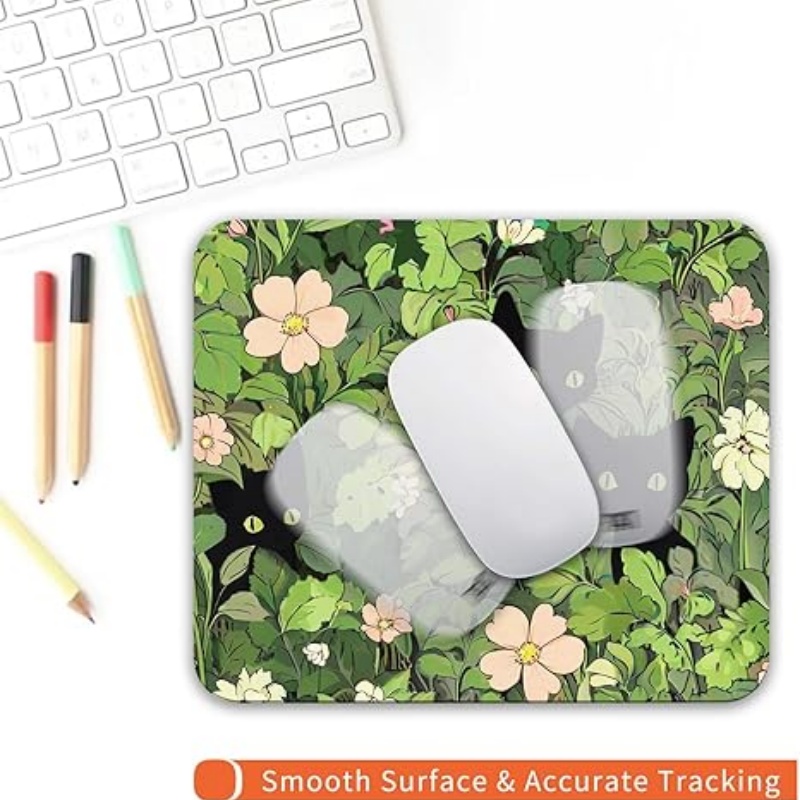 PADARTISAN Square Mouse Pad, Personalized Premium-Textured Custom Mouse Mat Design