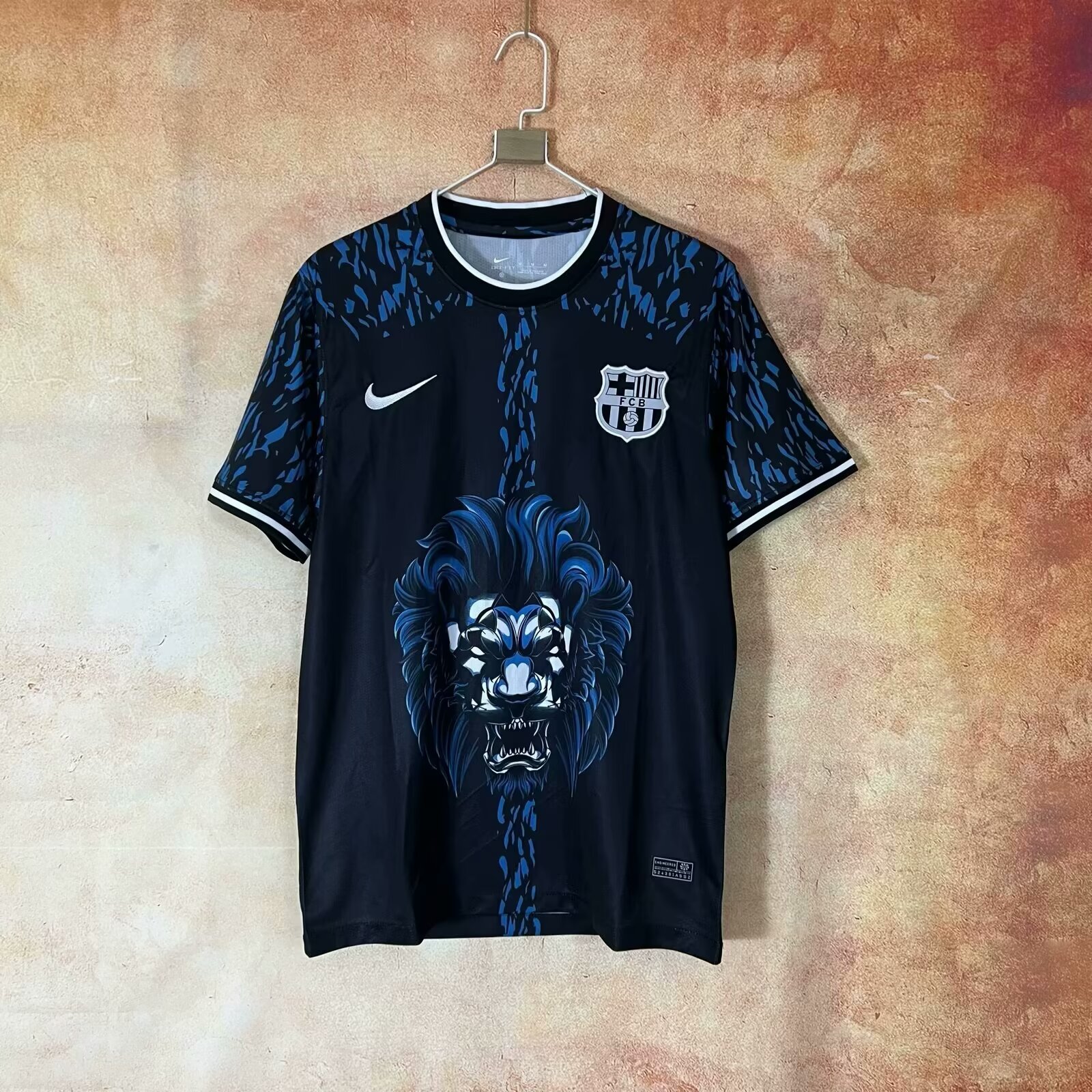 2024/2025 Barcelona Blue-Black Lion Special Edition Football Shirt 1:1 Thai Quality