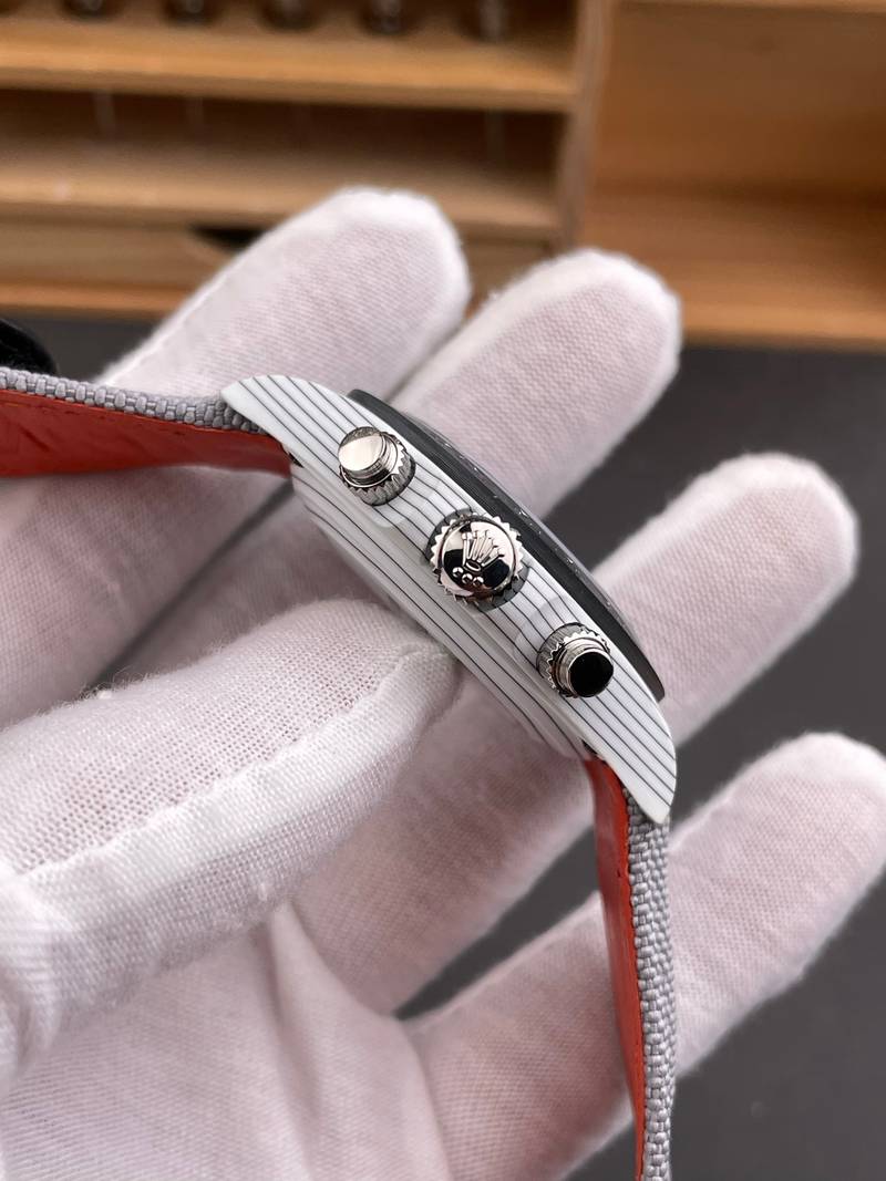 Rolex Daytona White Carbon