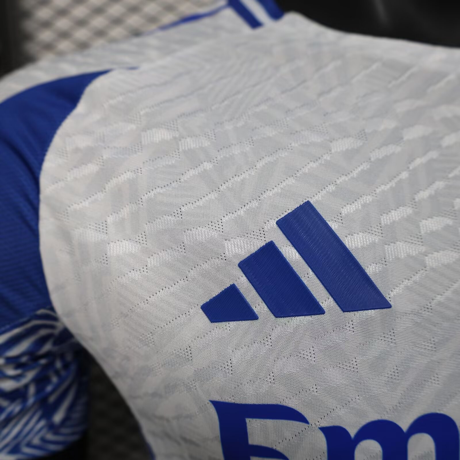 2025/2026 Player Version Real Madrid Special Edition Blue White Football Shirt 1:1 Thai Quality