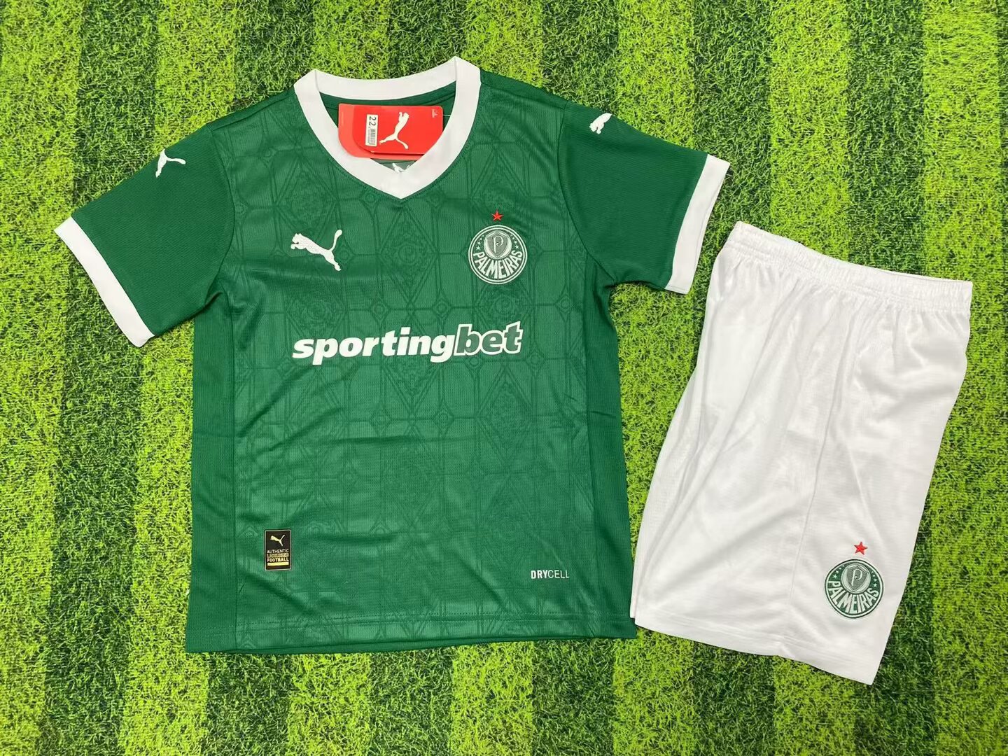 2025/2026 Kids Size Palmeiras Home Jersey 1:1 Thai Quality