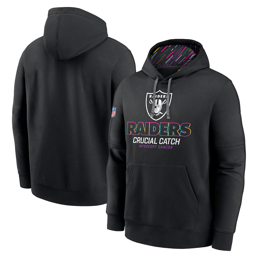 Las Vegas Raiders Crucial Catch Club Men's Hoodie